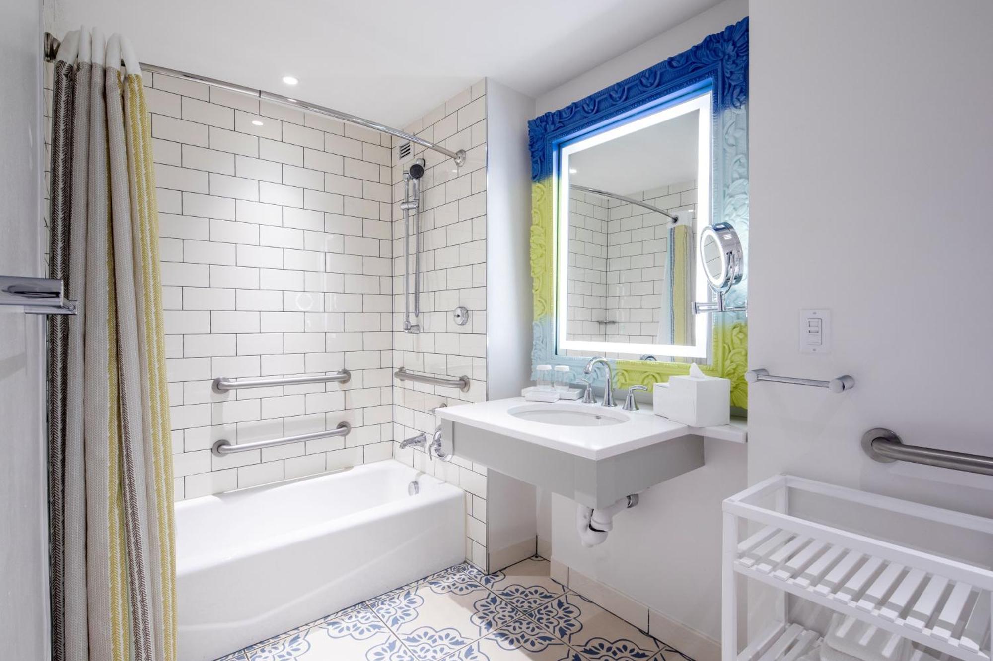Mobility or Hearing Accessible Standard 2 Queen Room w or ADA tub Includes Early Park Admission*