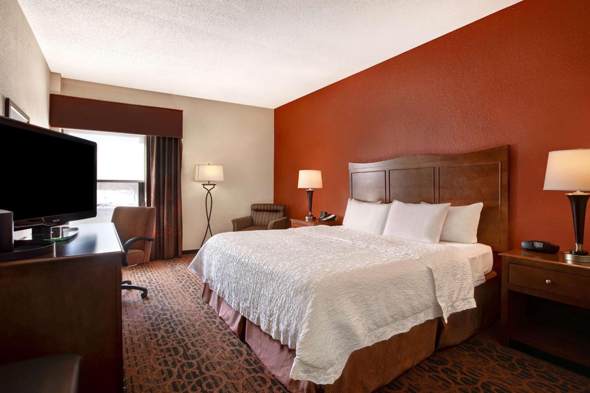 King Room with Microwave and Refrigerator – Disability Accessible/Roll-In Shower/Non-Smoking