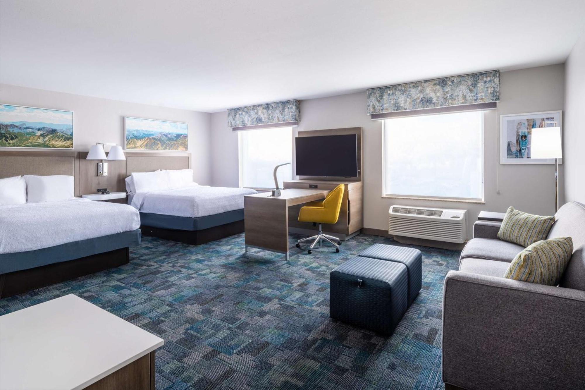 Queen Studio Suite with Two Queen Beds