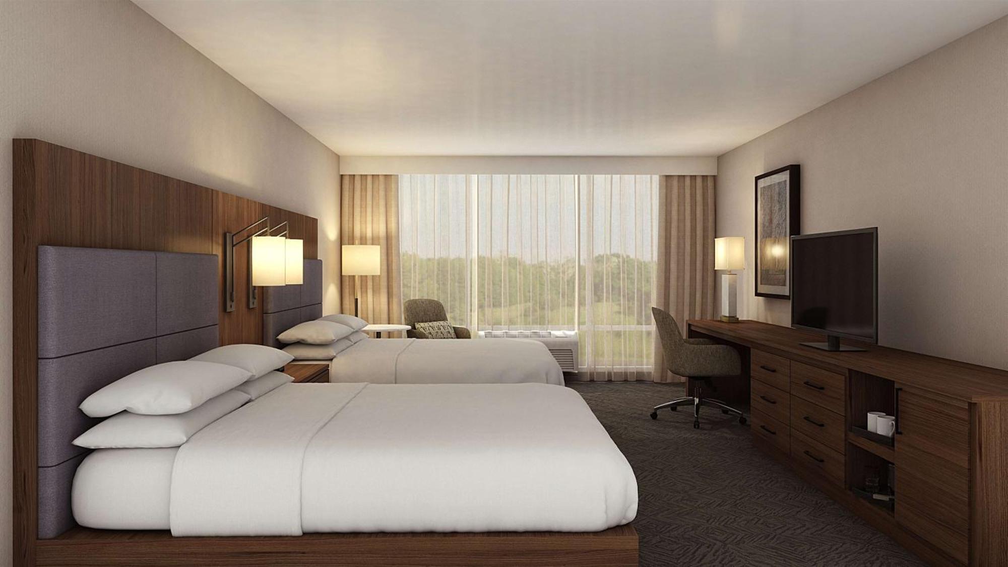 Queen Room with Two Queen Beds with Bath Tub - Mobility/Hearing Accessible