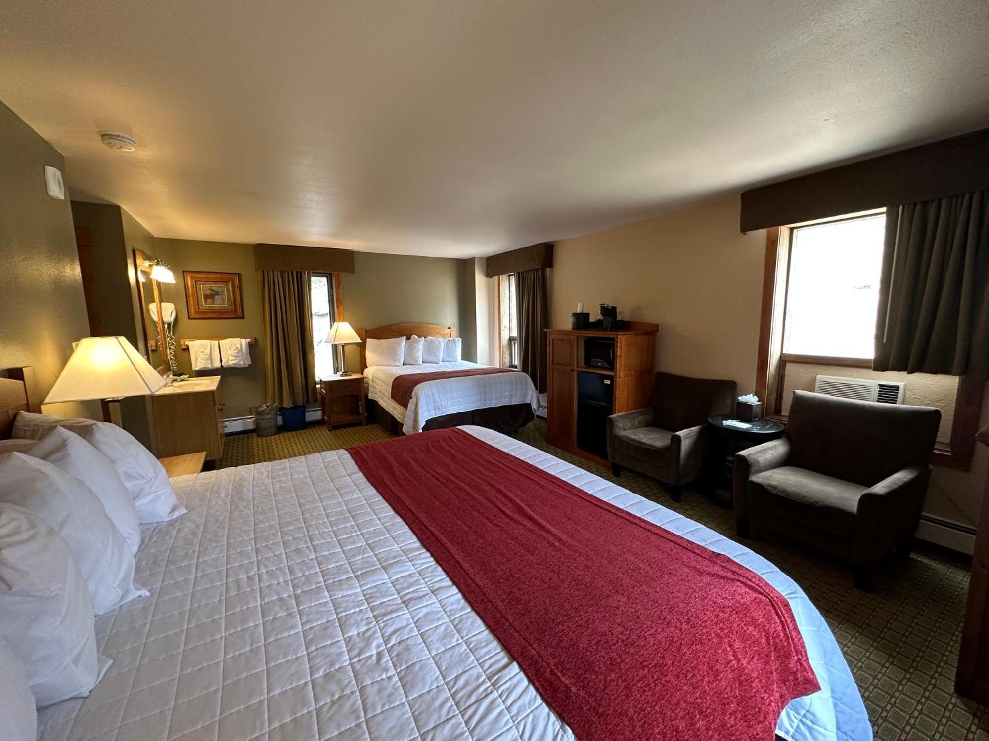 Double Room 1 Queen 1 King Bed Non-Pet Friendly