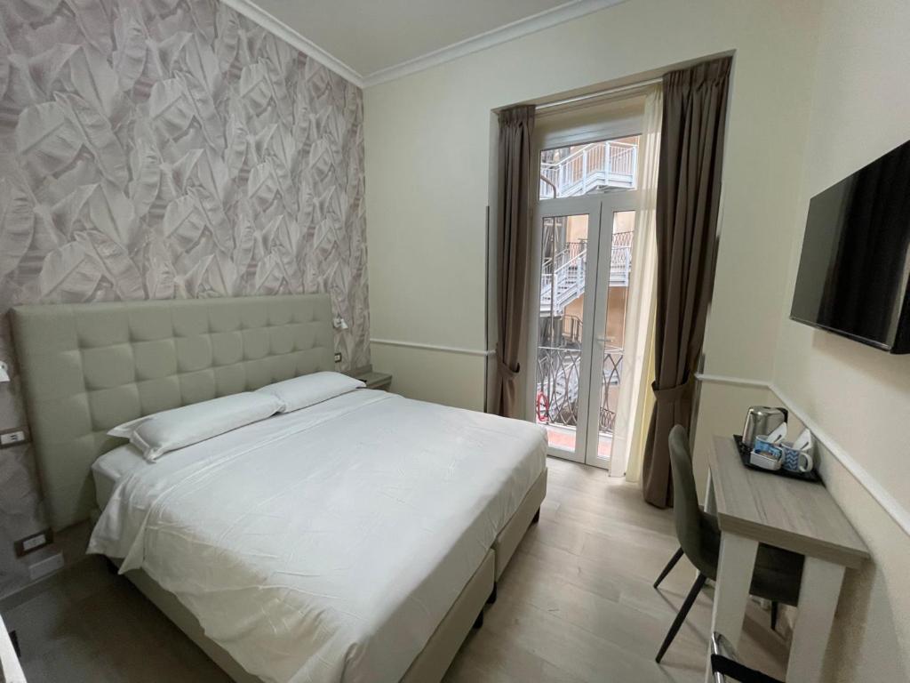 Quarto Duplo com Vista Pátio