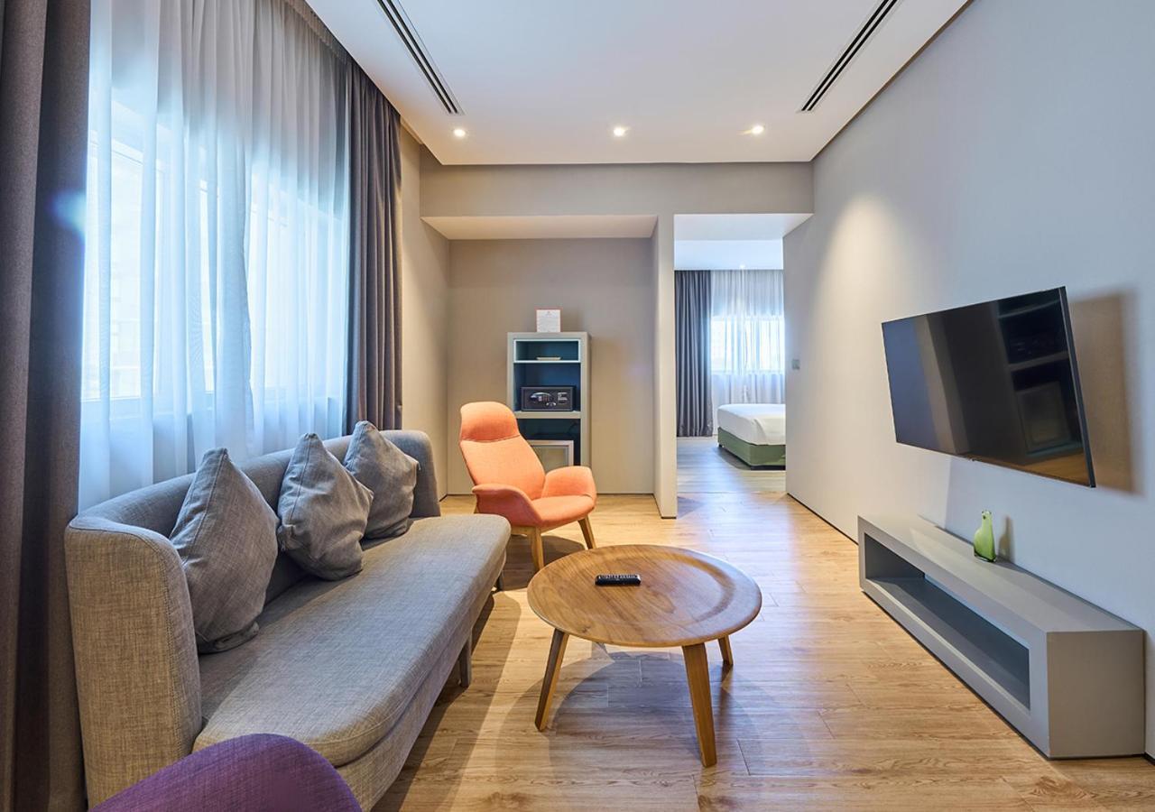 Double Suite a Living Room