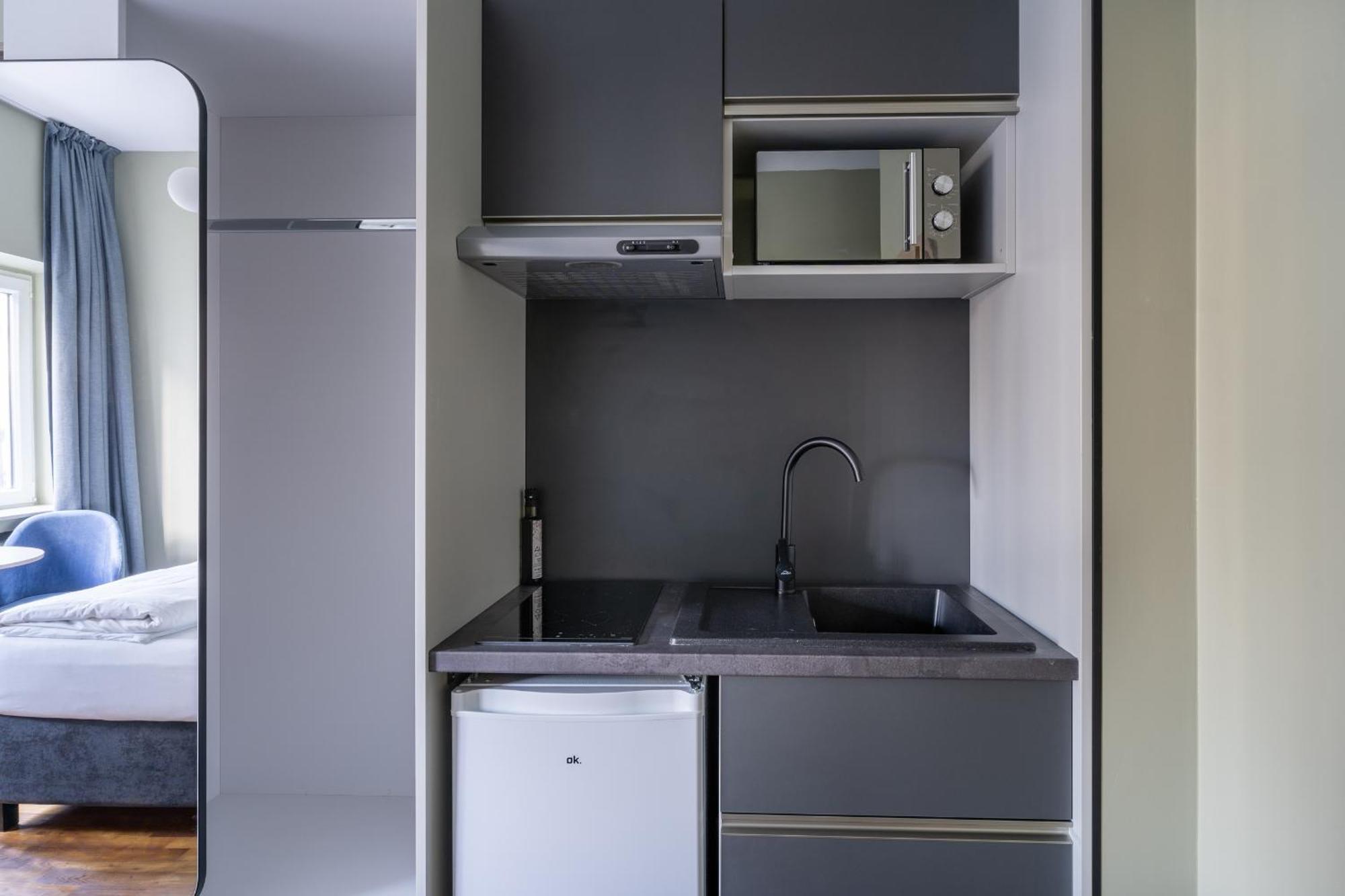 Large Studio Kitchenette