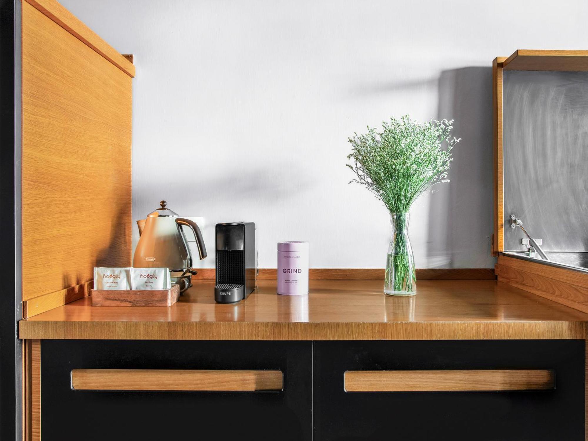 Large Studio Kitchenette Balcony