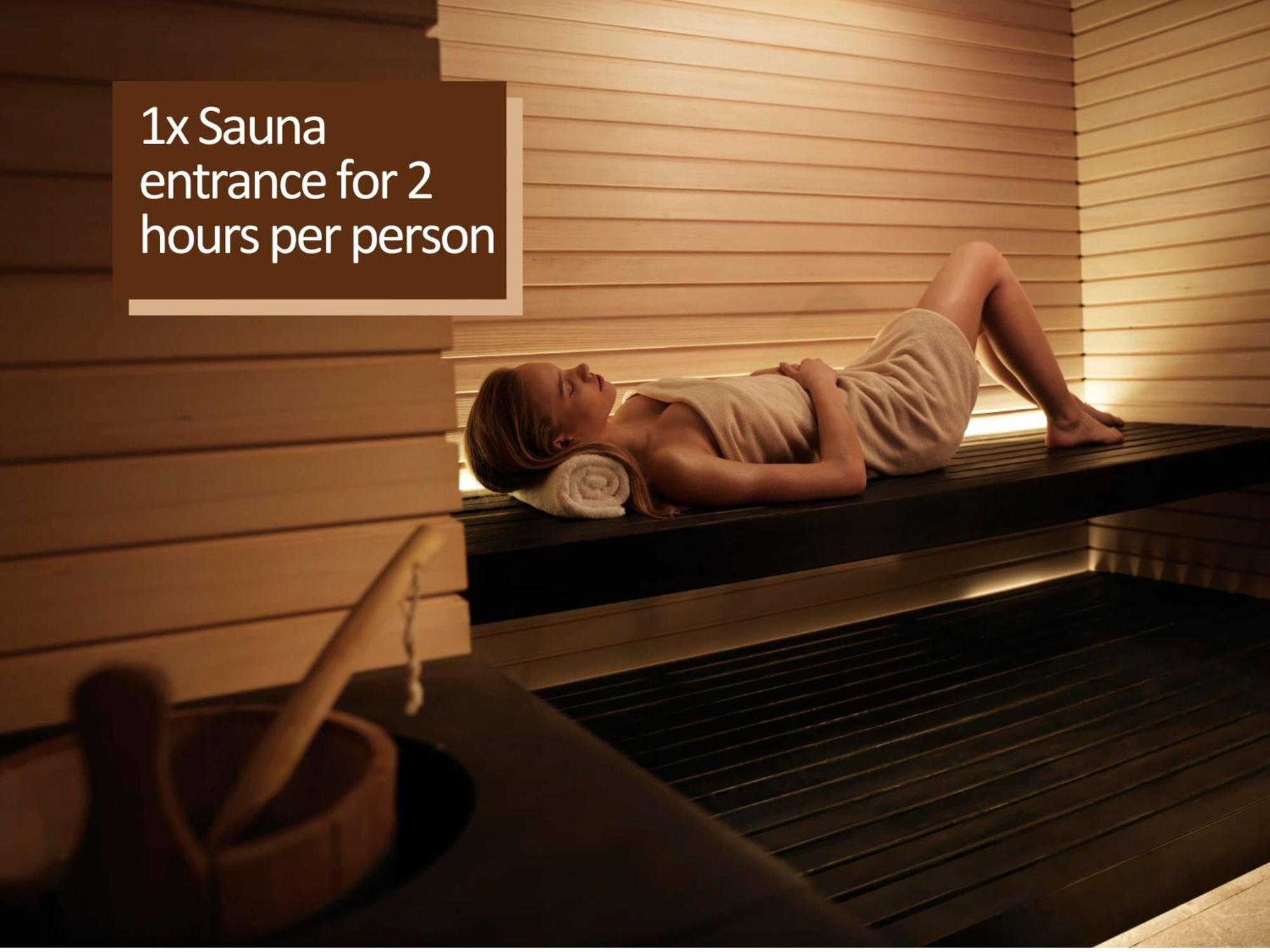 Double or Twin Room Sauna Relax