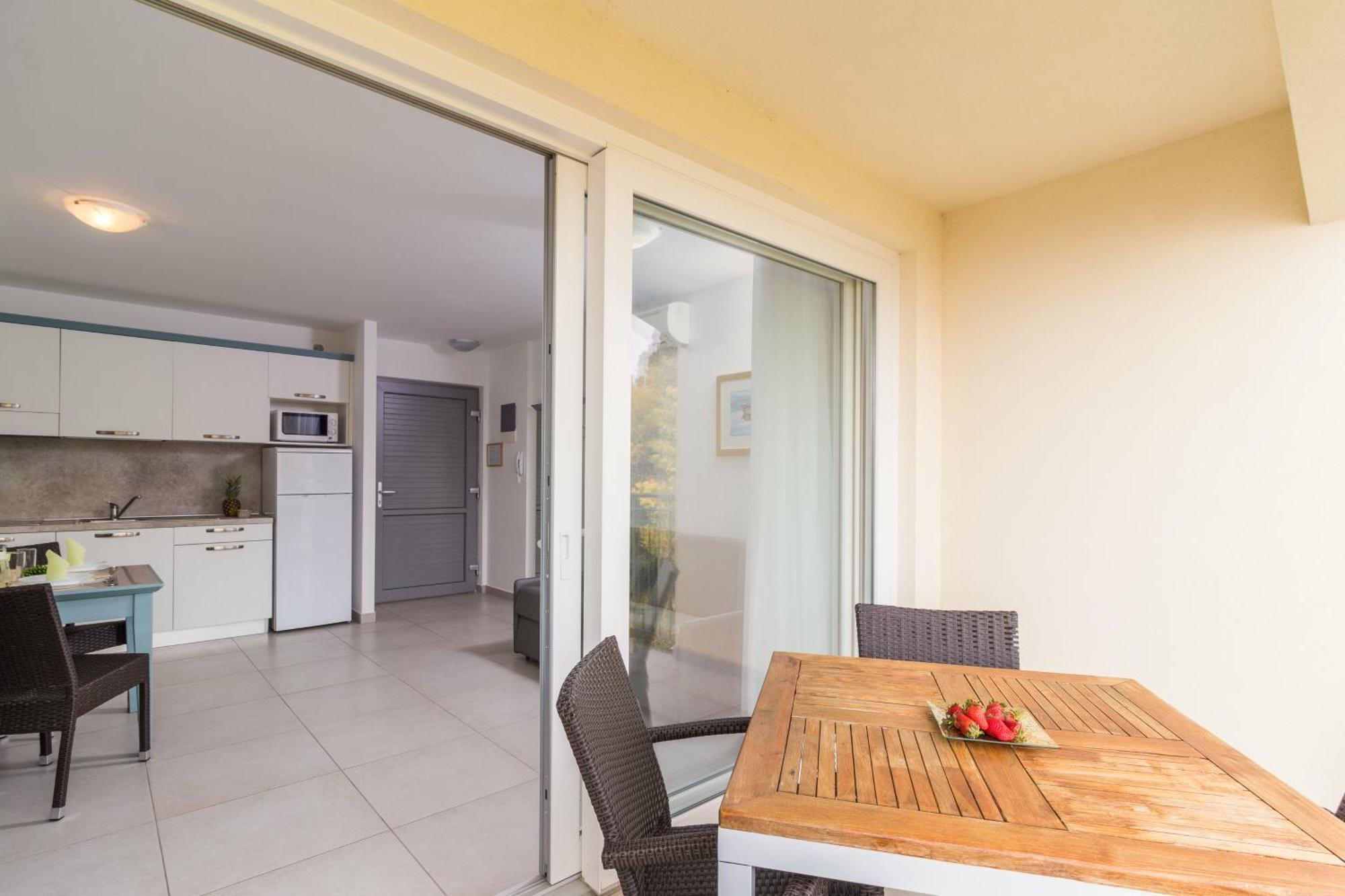 One-Bedroom Apartment Balcony