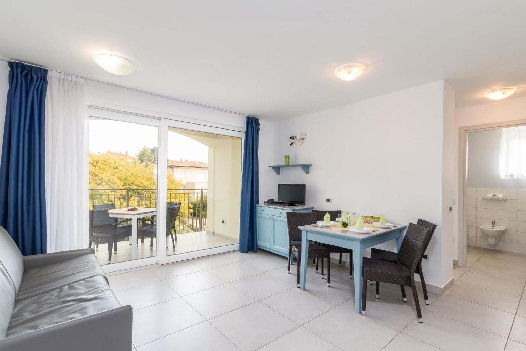 One-Bedroom Apartment Balcony
