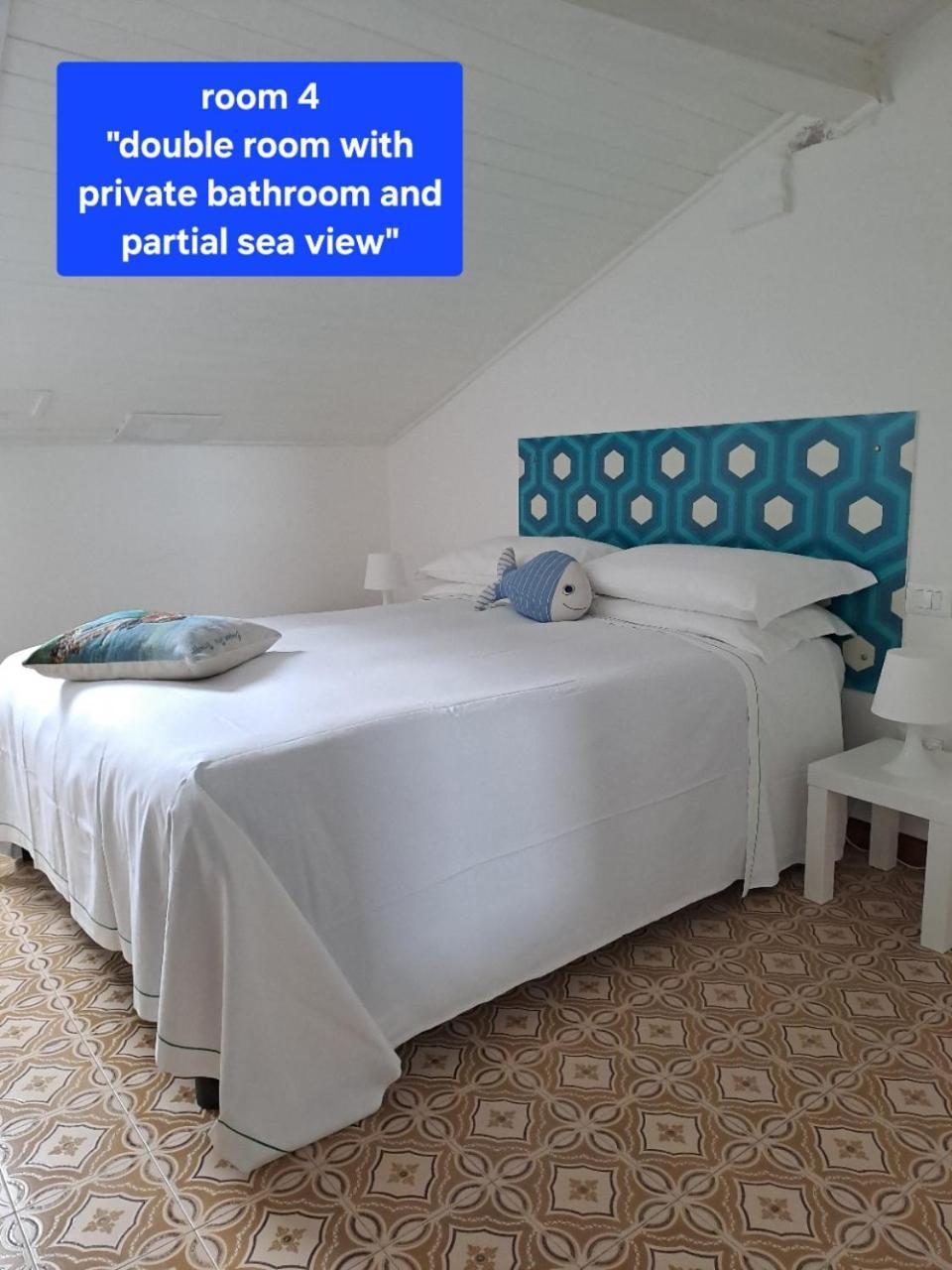 Double Room Private Bathroom Partial Sea View