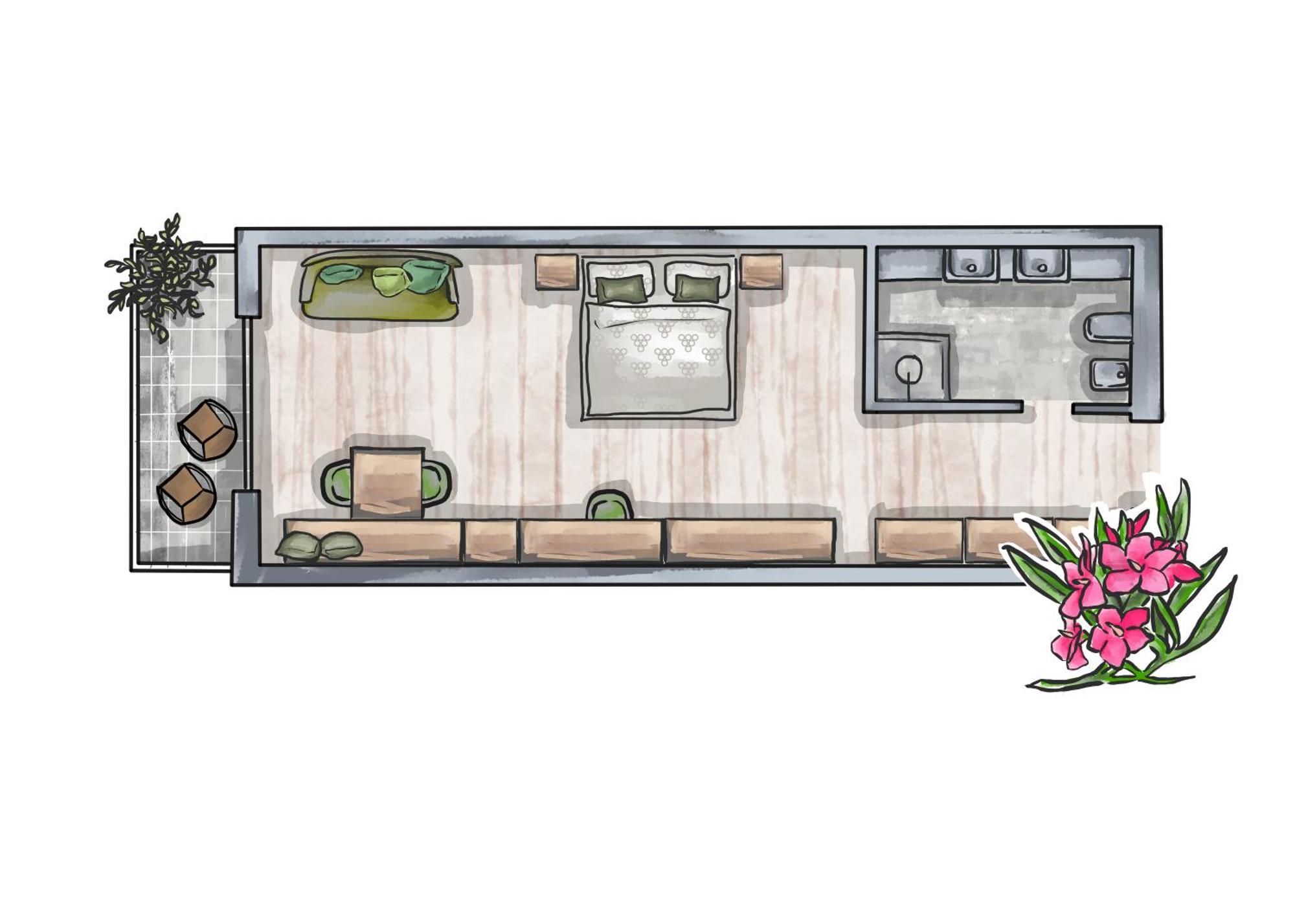 Double Room Mountain View