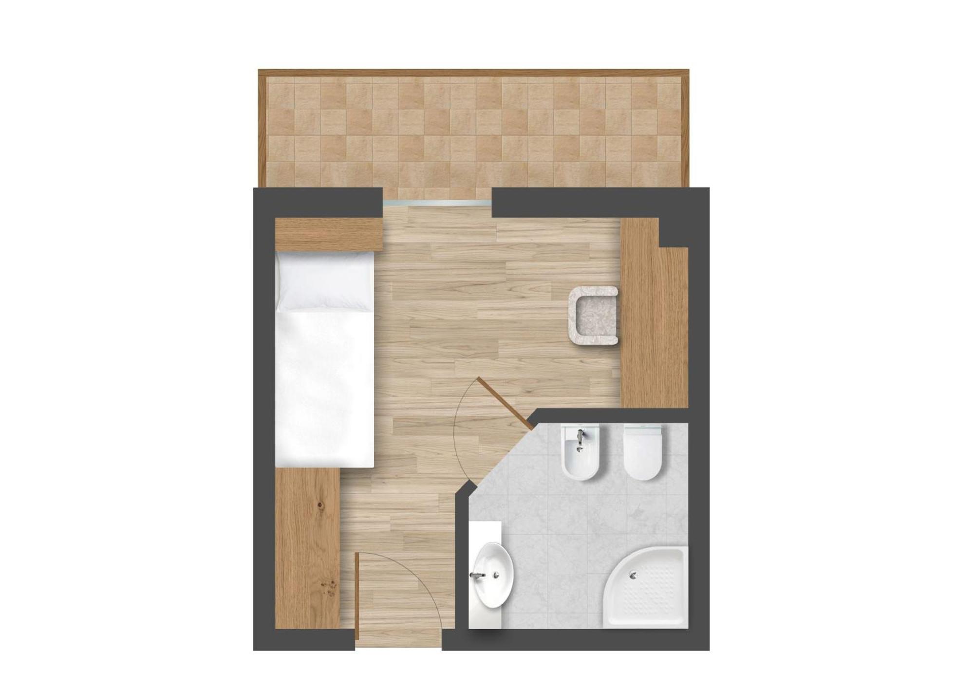 Single Room Balcony