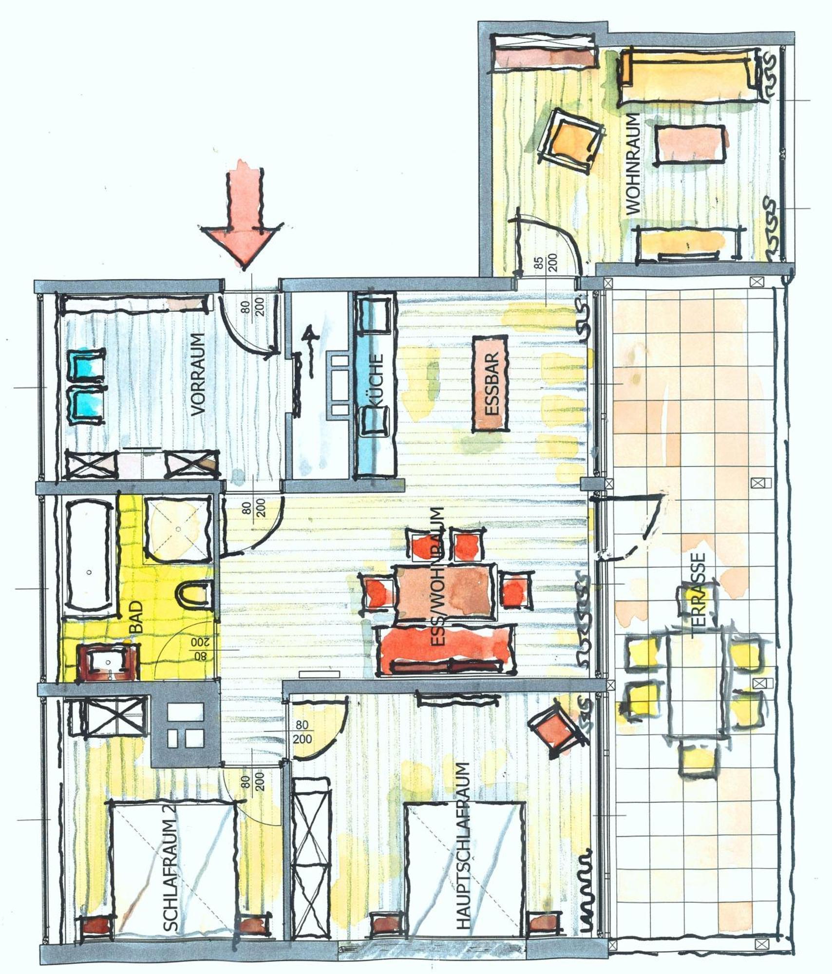 Large Two-Bedroom Apartment