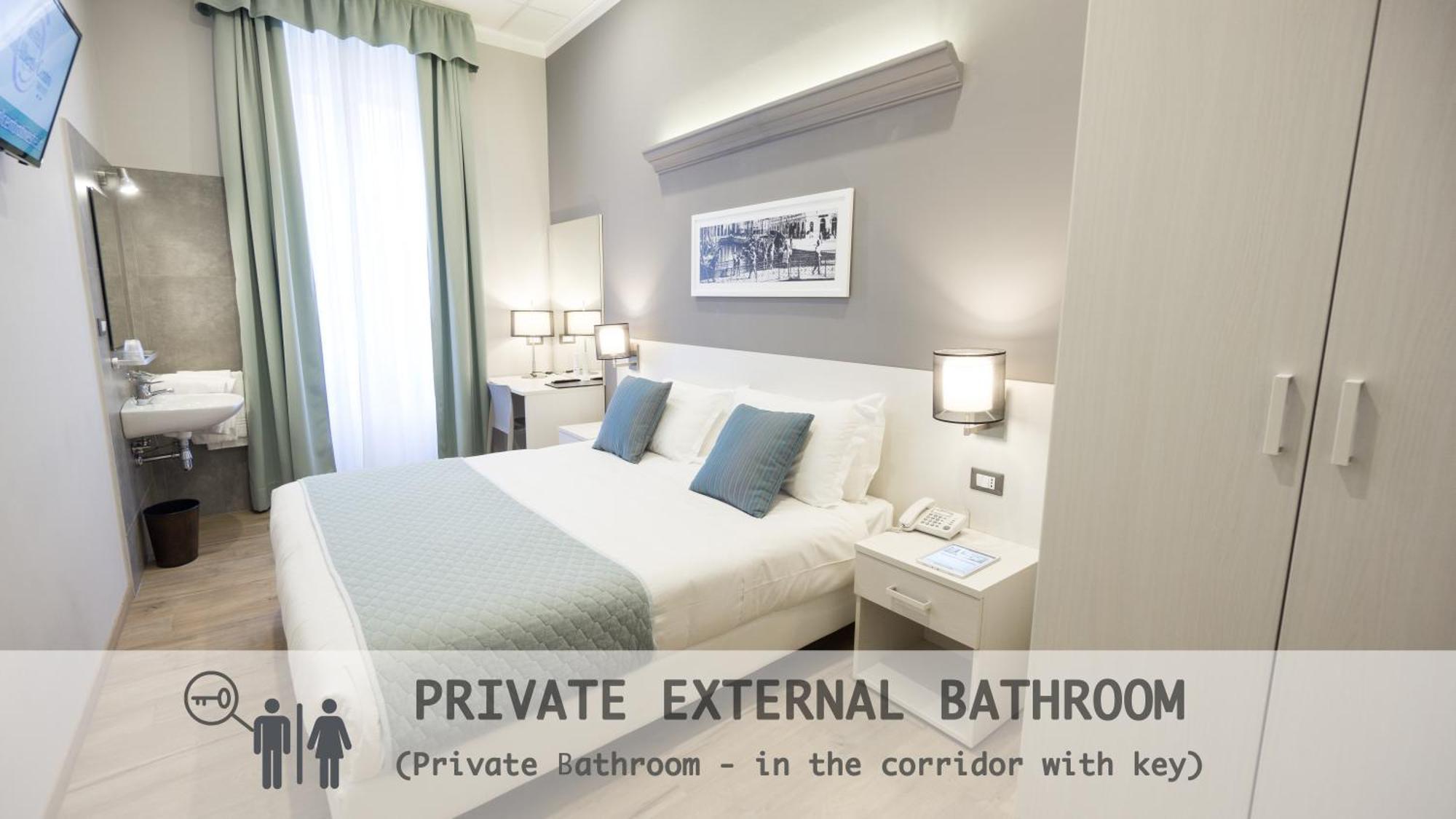 Economy Double Room Private External Bathroom