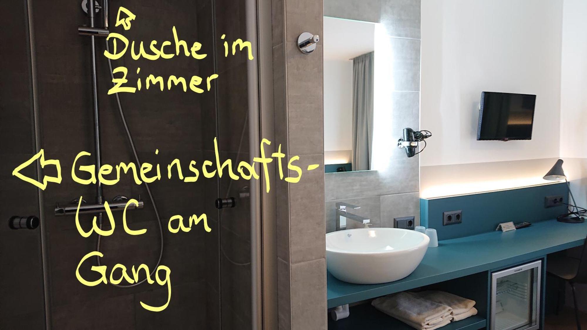 Double Room Private Shower Shared Toilet