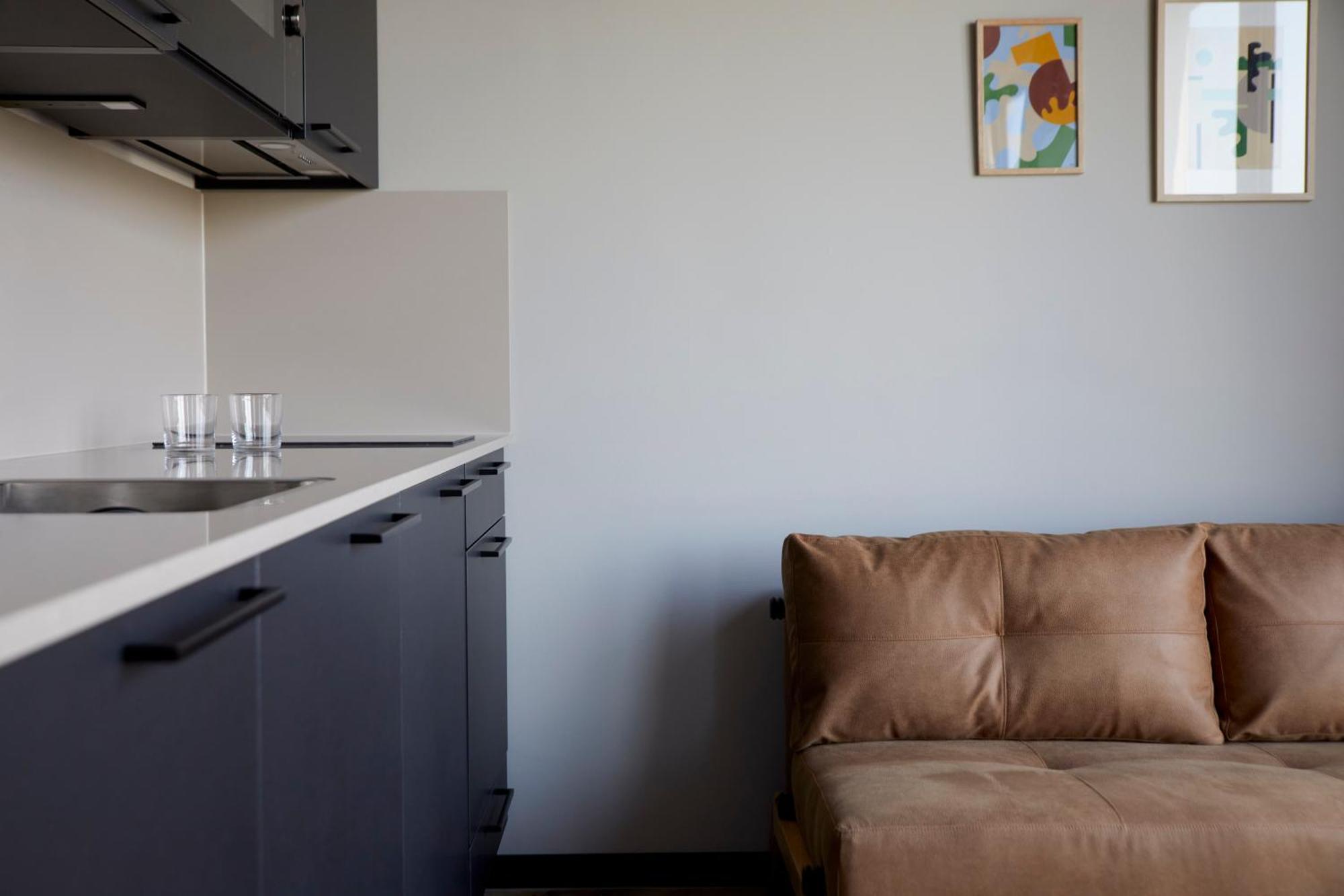 Spacious Studio Kitchen