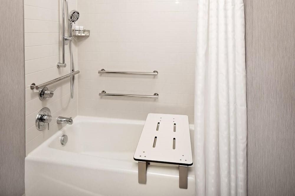 King Suite Bathtub Sofa Bed Mobility Accessible
