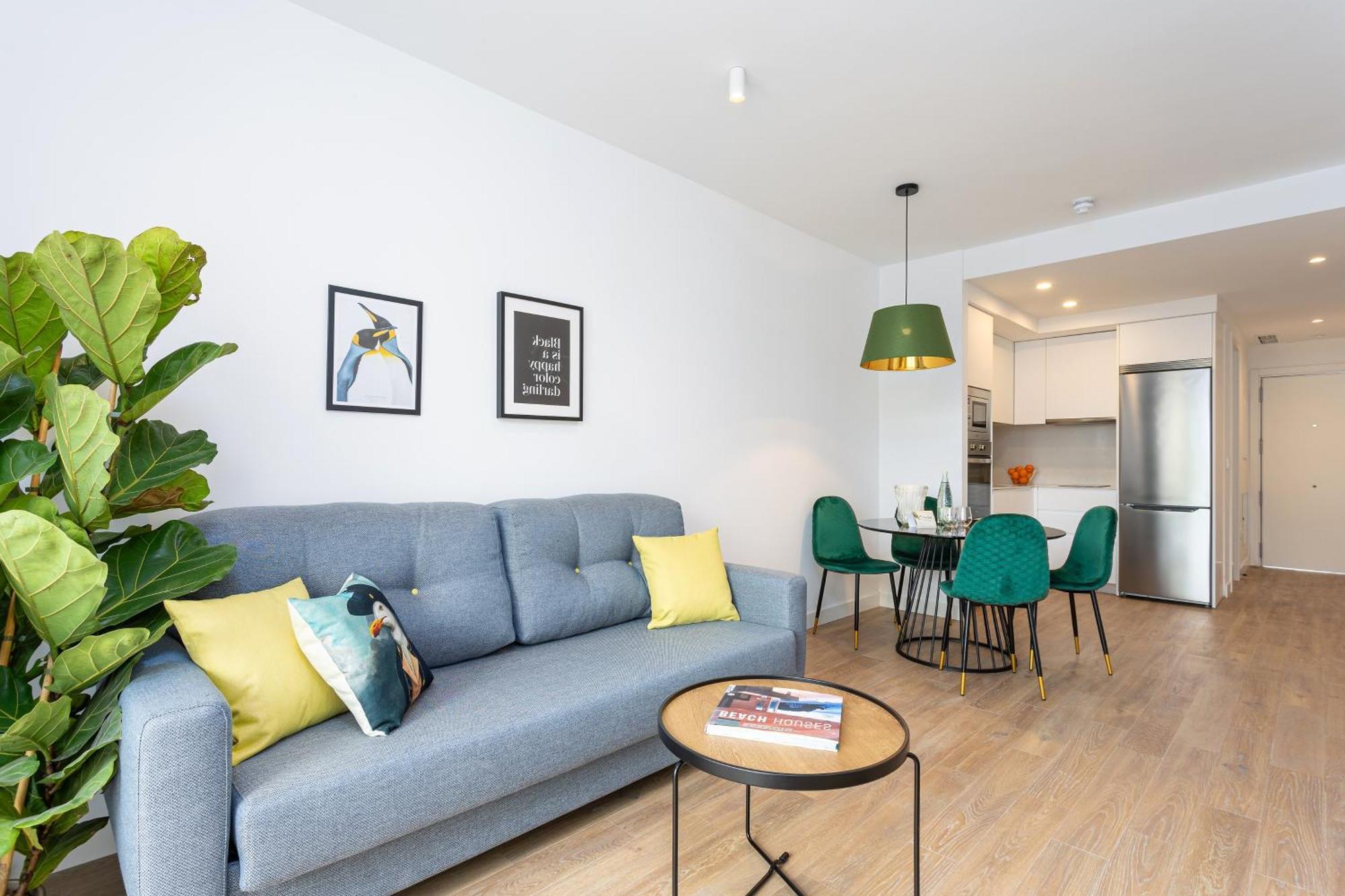 Comfort Two-Bedroom Apartment Patio Ground Floor