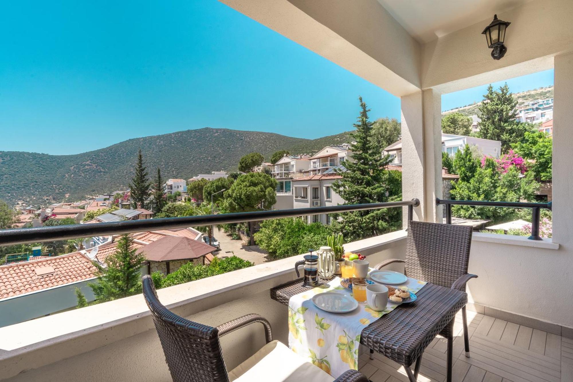 Two-Bedroom Apartment Balcony