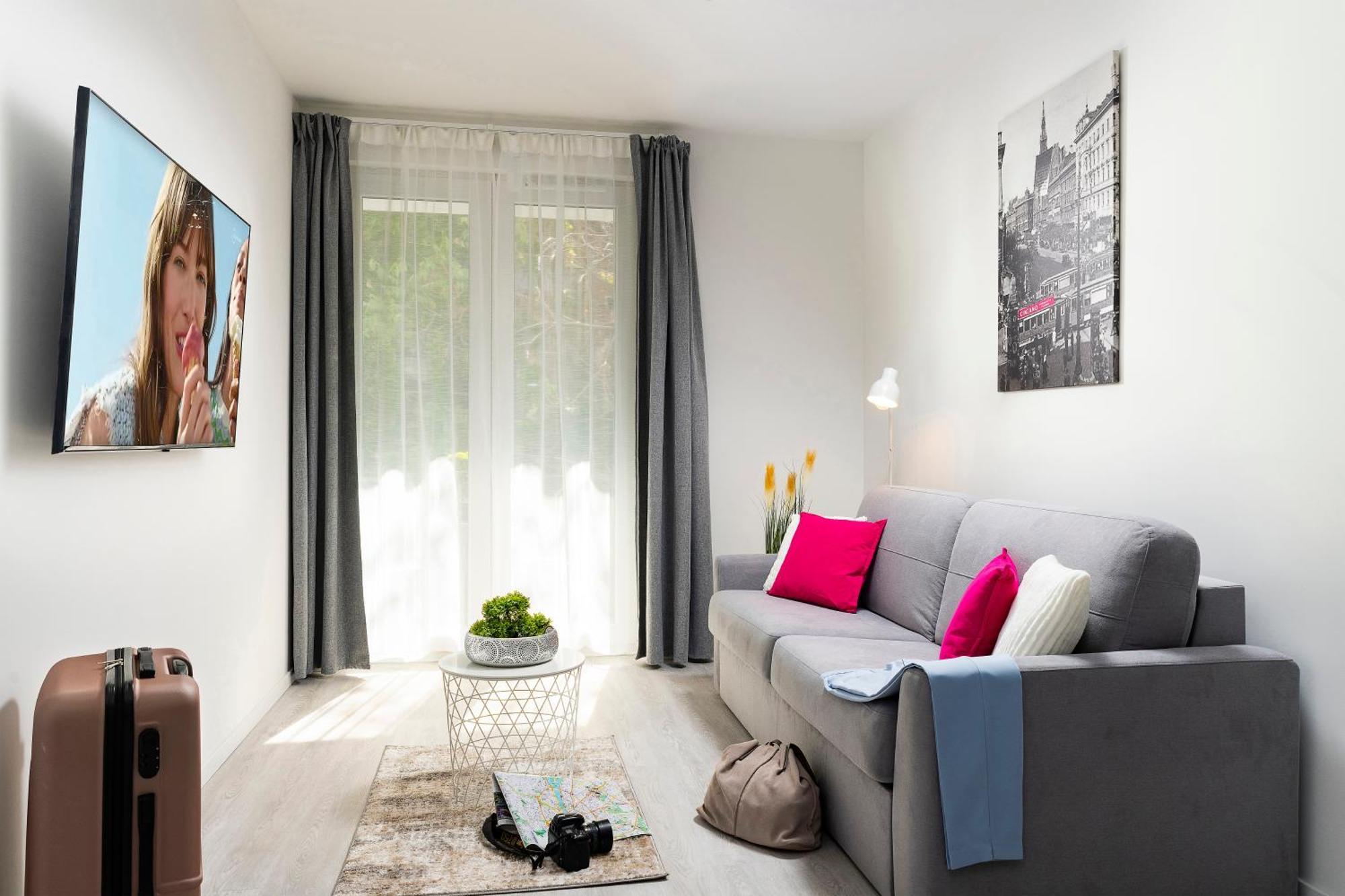 Off-Site One-Bedroom Apartment Balcony