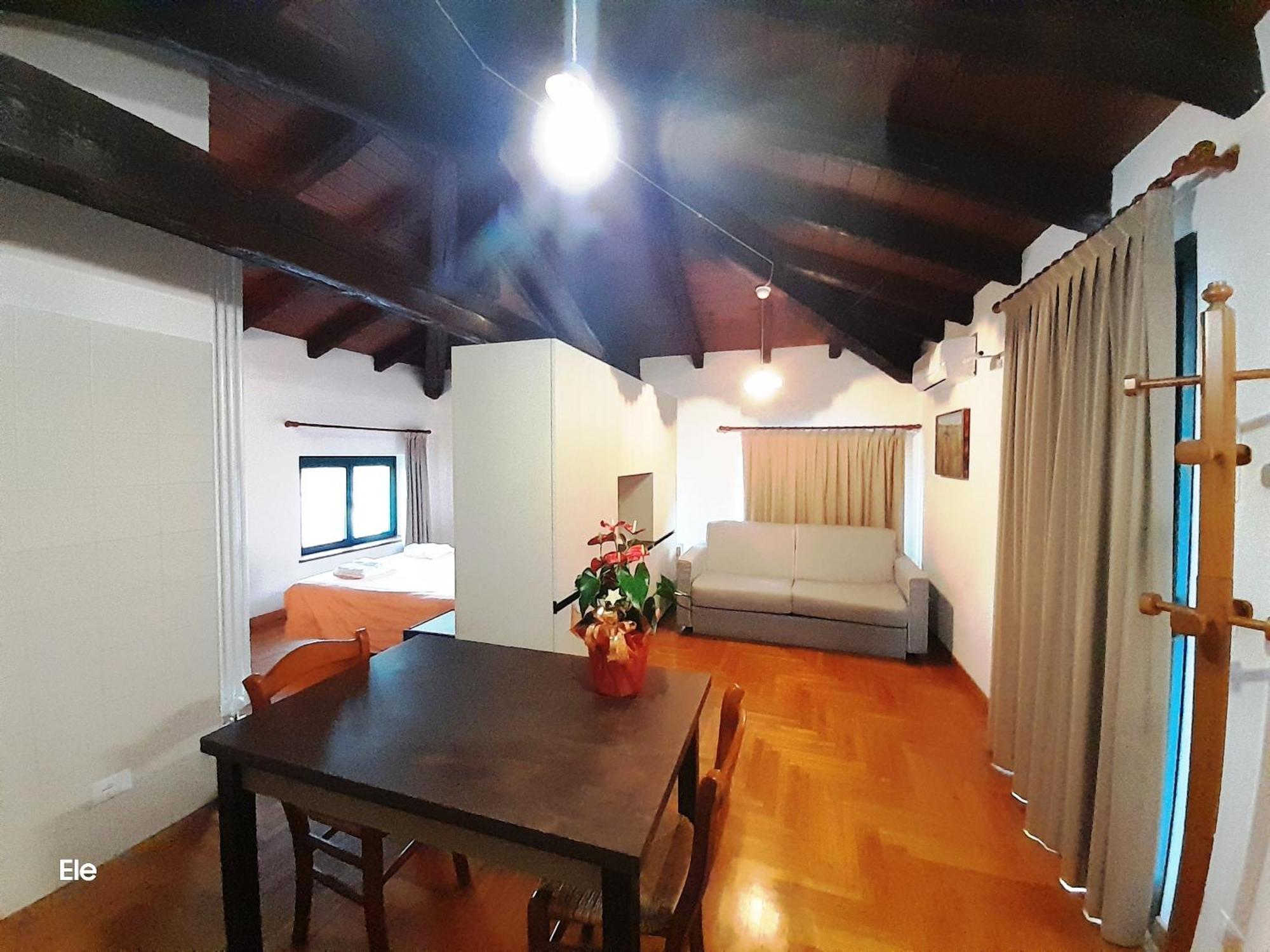 One-Bedroom Loft Apartment Balcony
