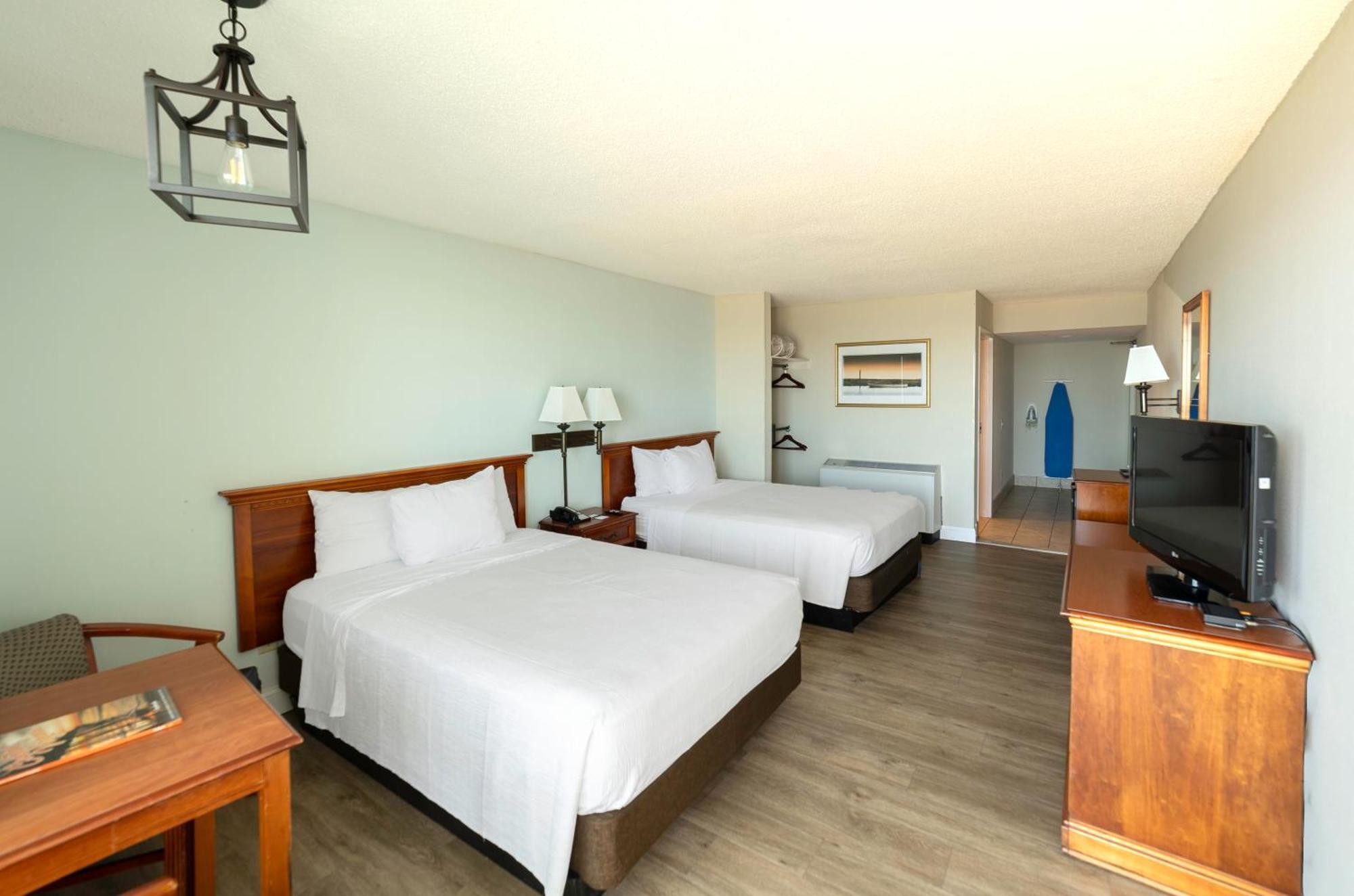 Ocean Front Room Two Double Beds