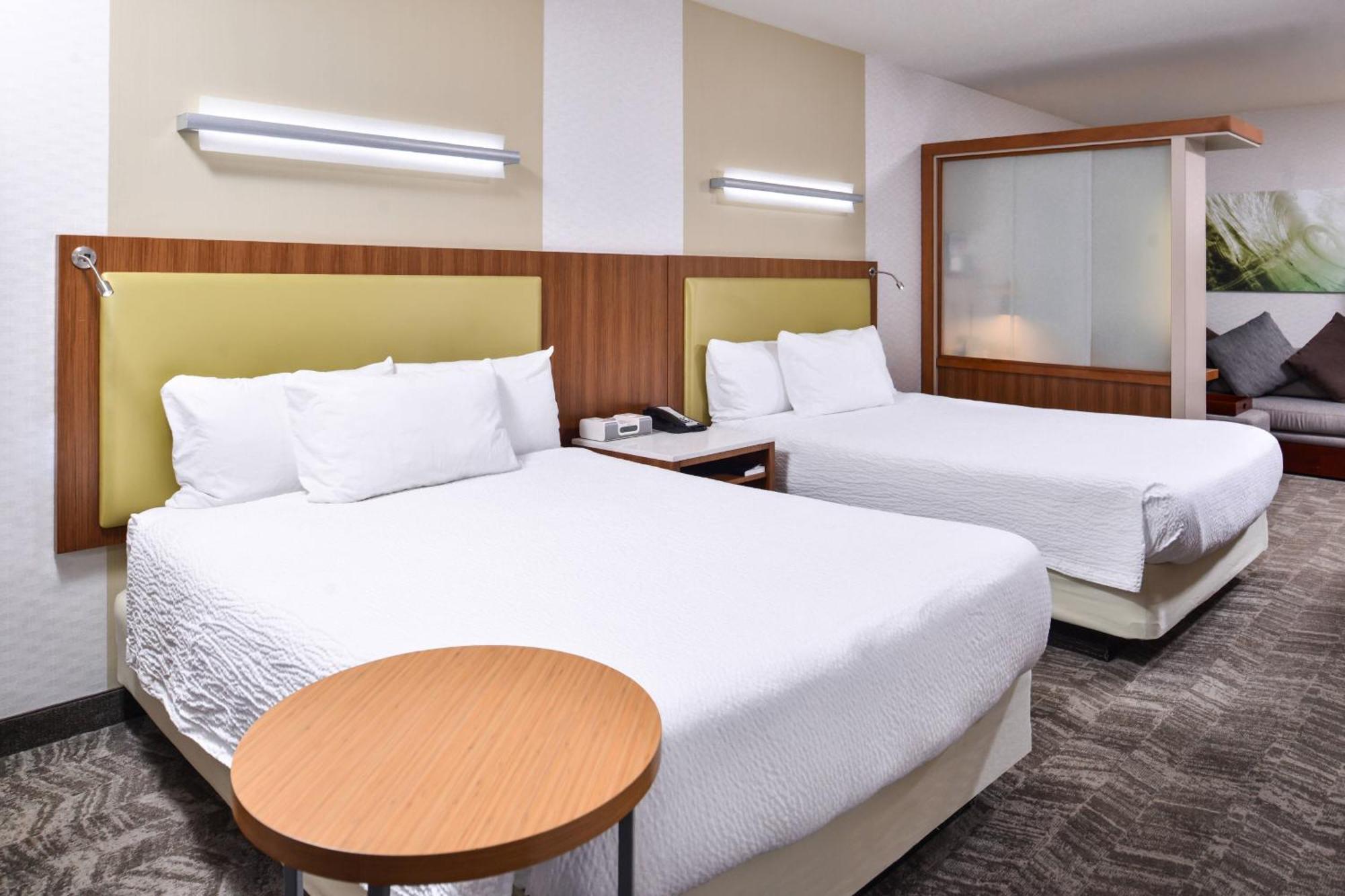 Queen Suite with Two Queen Beds and Trundle Sofa
