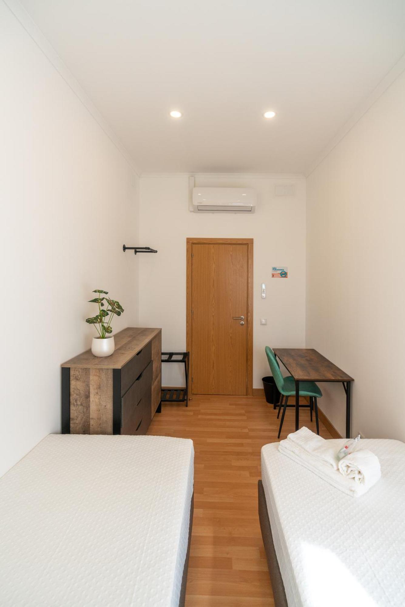 Twin Room Shared Toilet