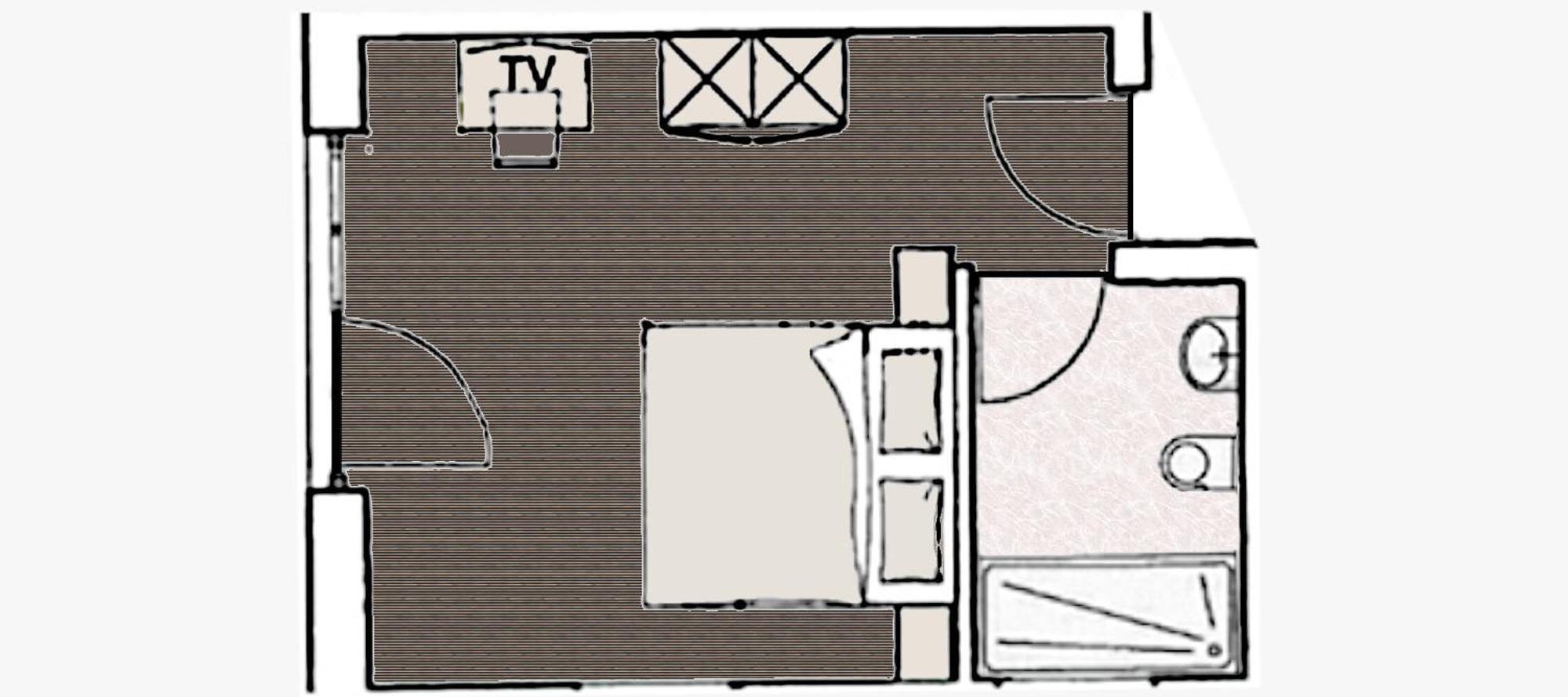 Standard Double Room Vista