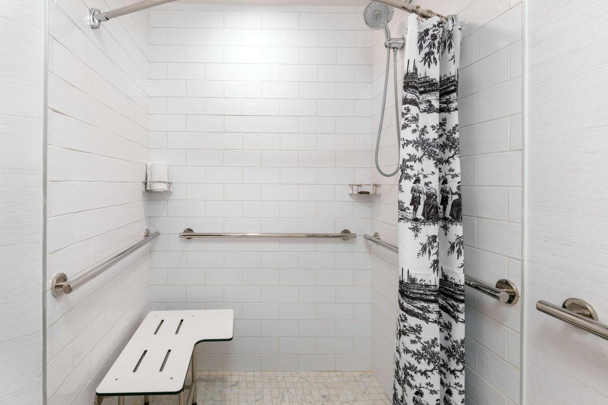 Standard King Room Roll Shower Disability Access