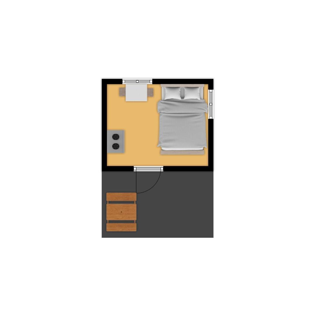 Camping chalet de Zeester without bathroom