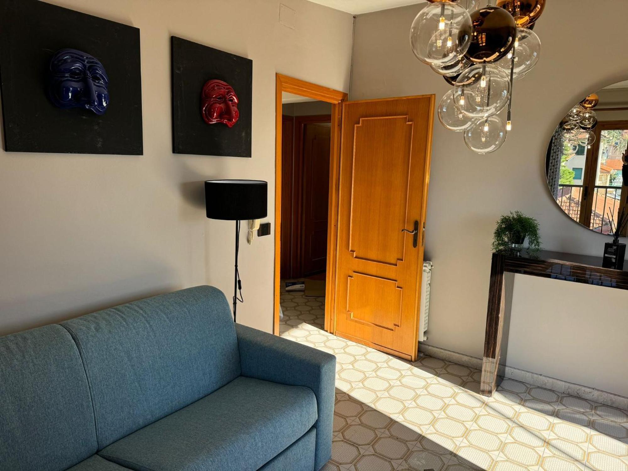 Two-Bedroom Apartment Terrace Sea View
