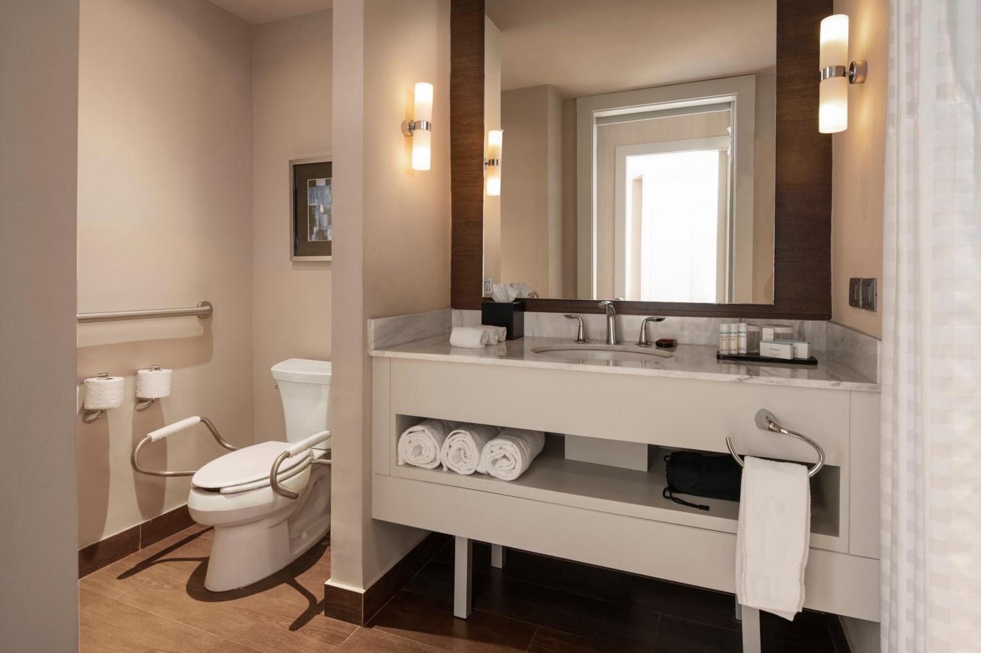 One-Bedroom King Suite Roll Shower Mobility Accessible
