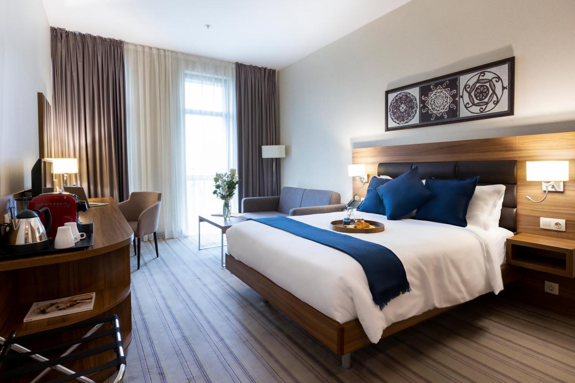 Premier King Room Complimentary Water WiFi Tea Coffee Equipment
