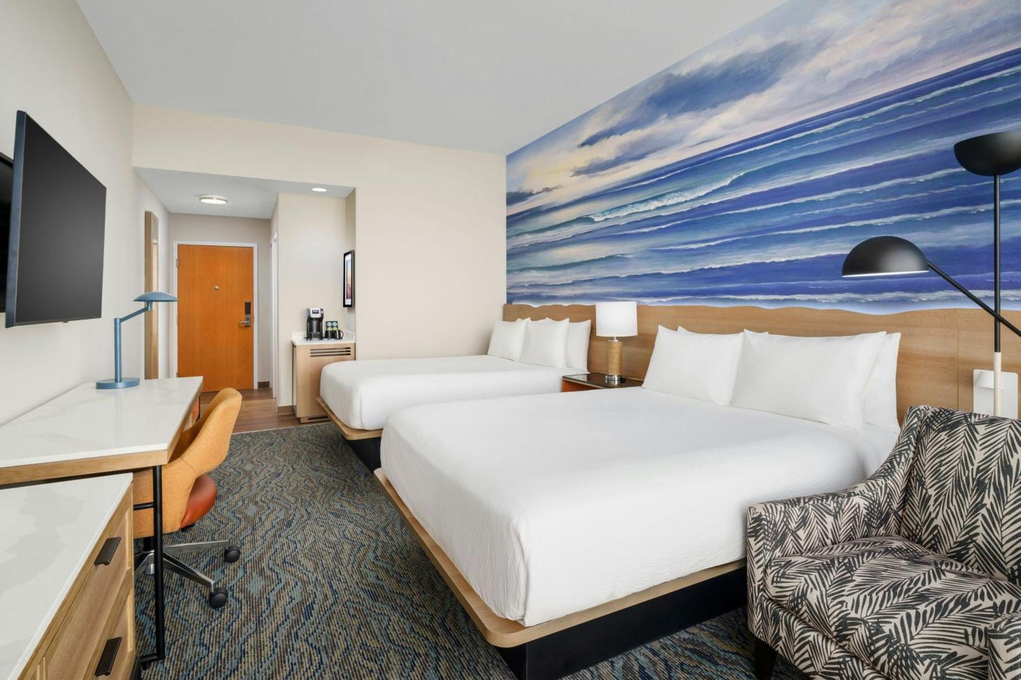 Queen Room Two Queen Beds Harbor View Windows on Two Sides