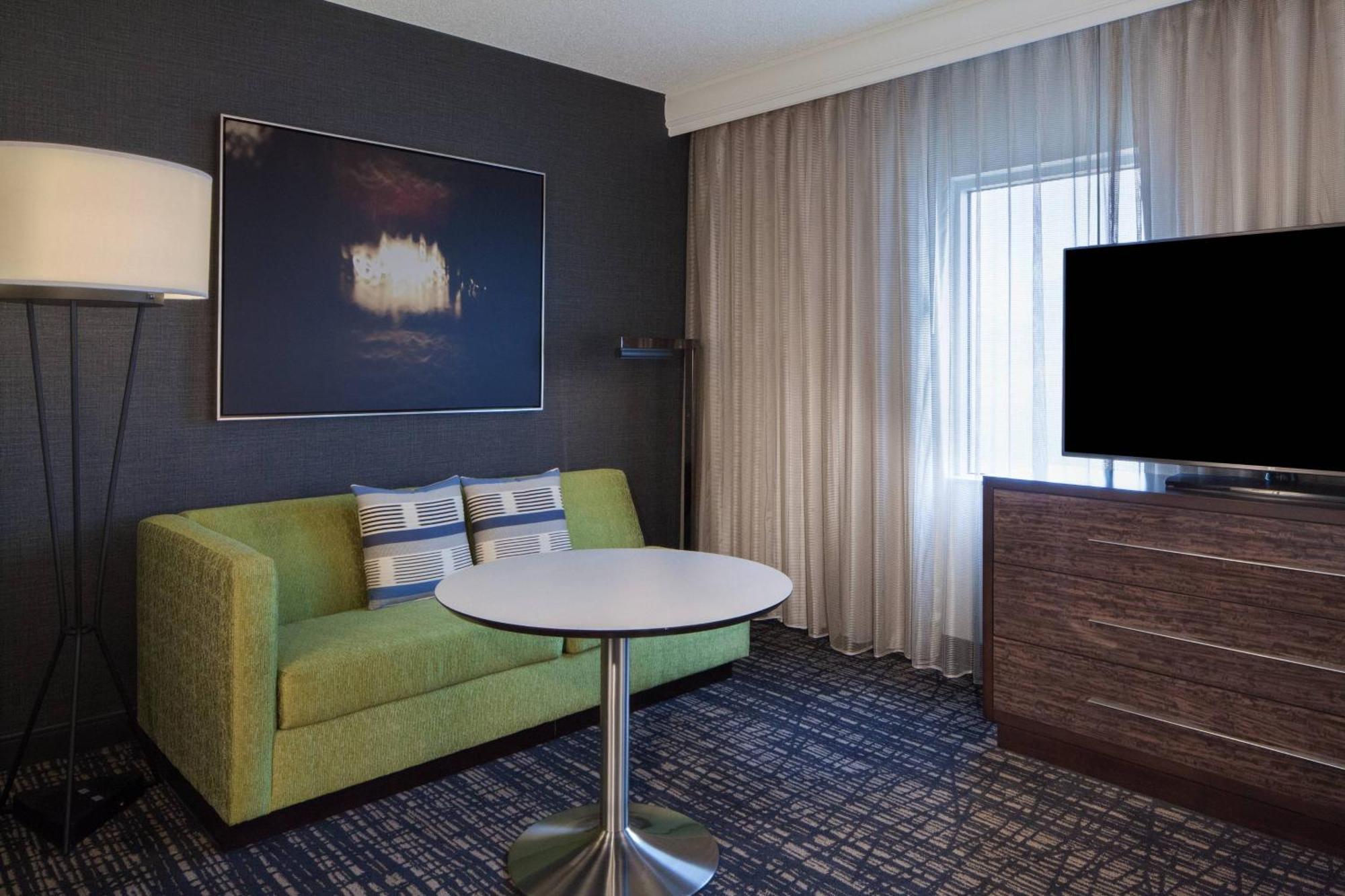 One-Bedroom Suite Two Double Beds Sofa Bed