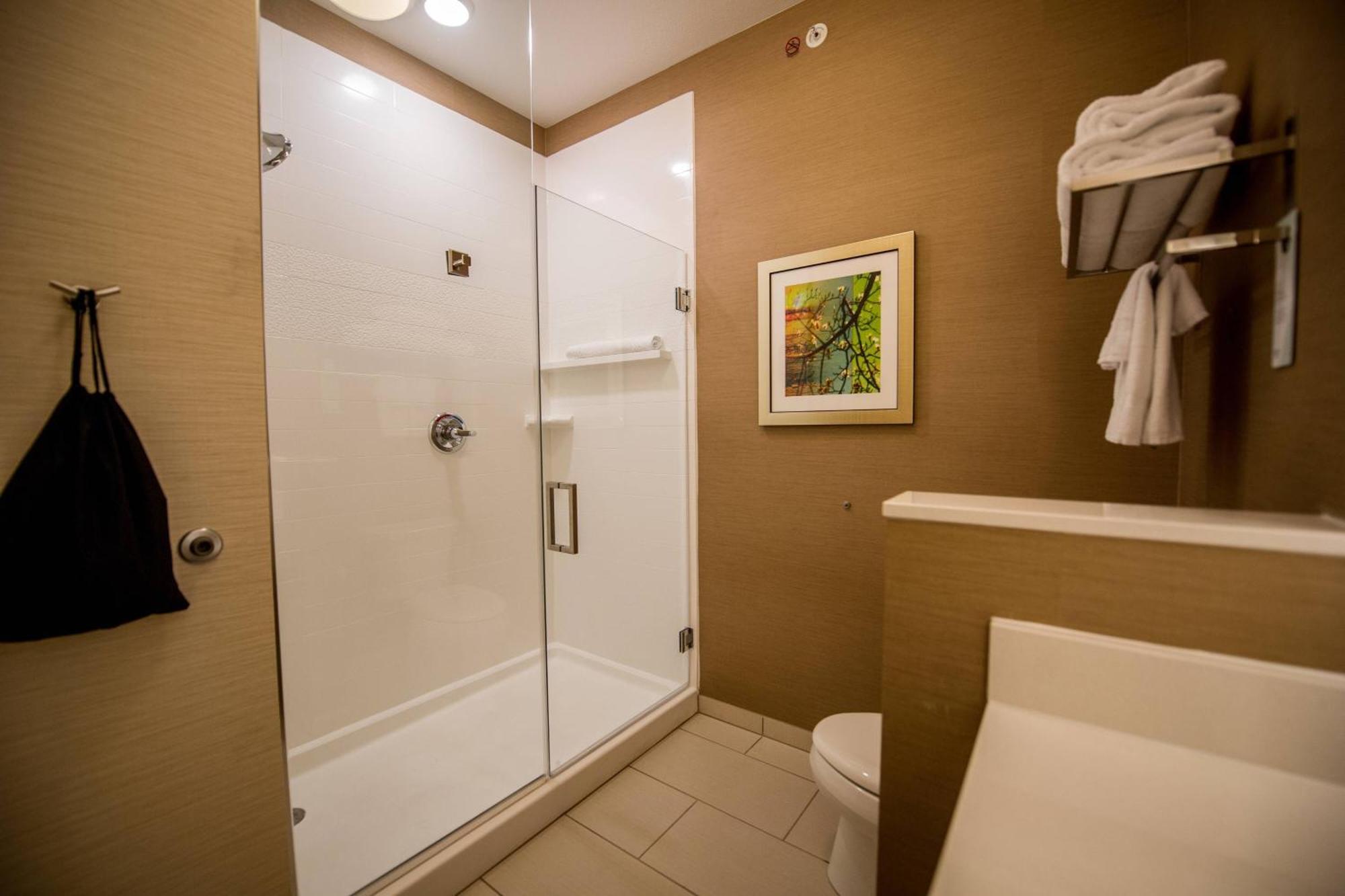 King Room with Roll-In Shower - Mobility Accessible