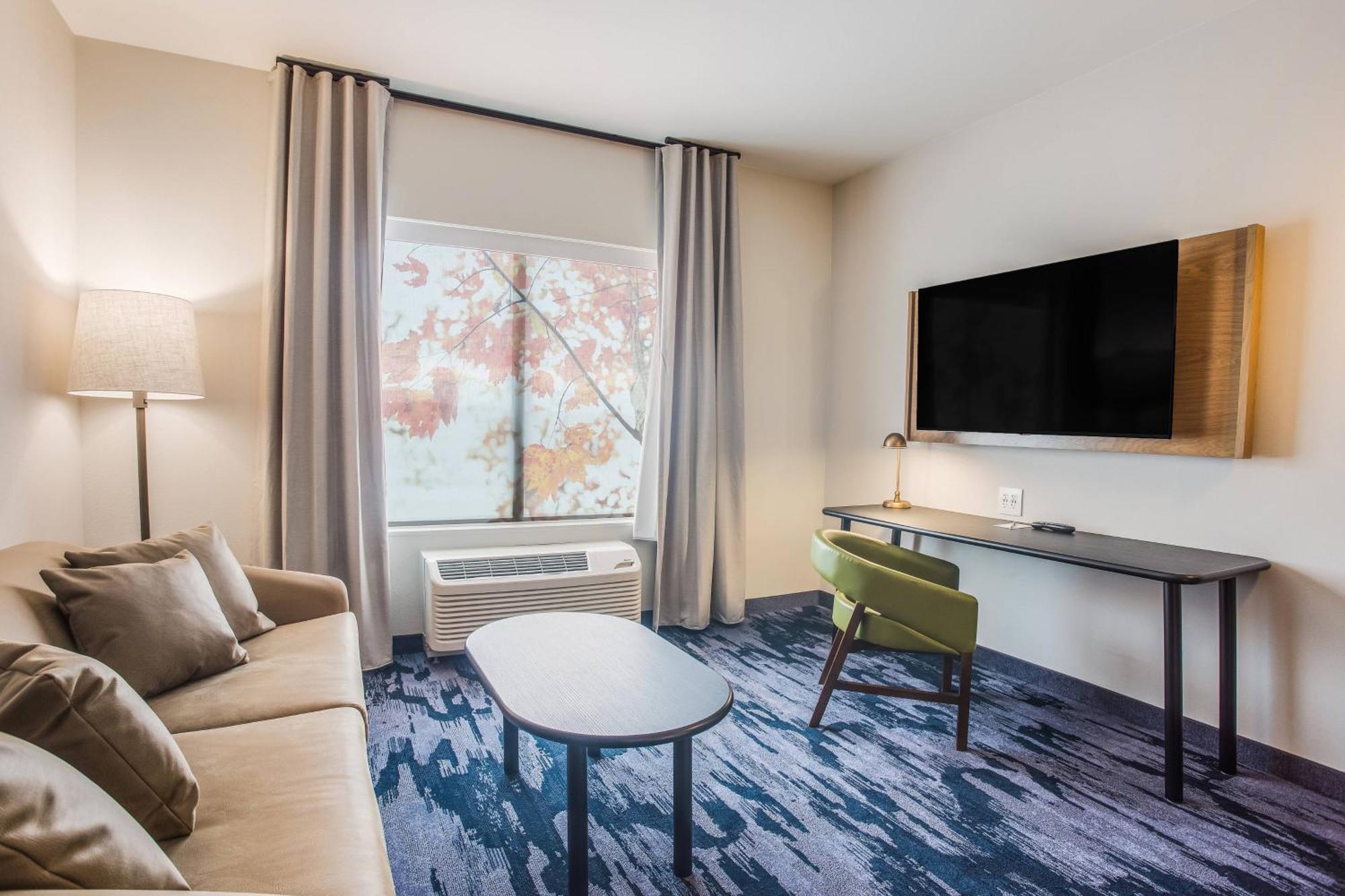 King Suite Transfer Shower Sofa Bed Mobility Access or Hearing Accessible