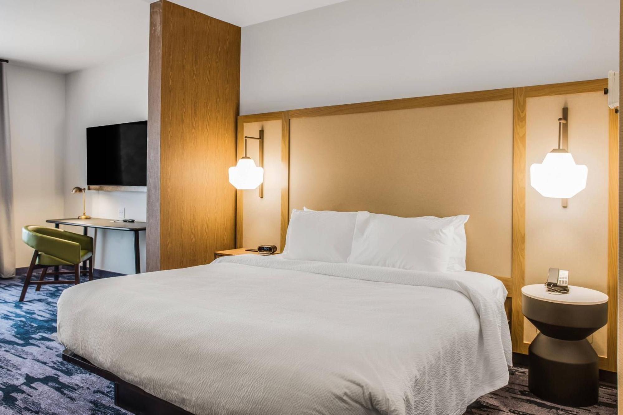 King Suite Transfer Shower Sofa Bed Mobility Access or Hearing Accessible