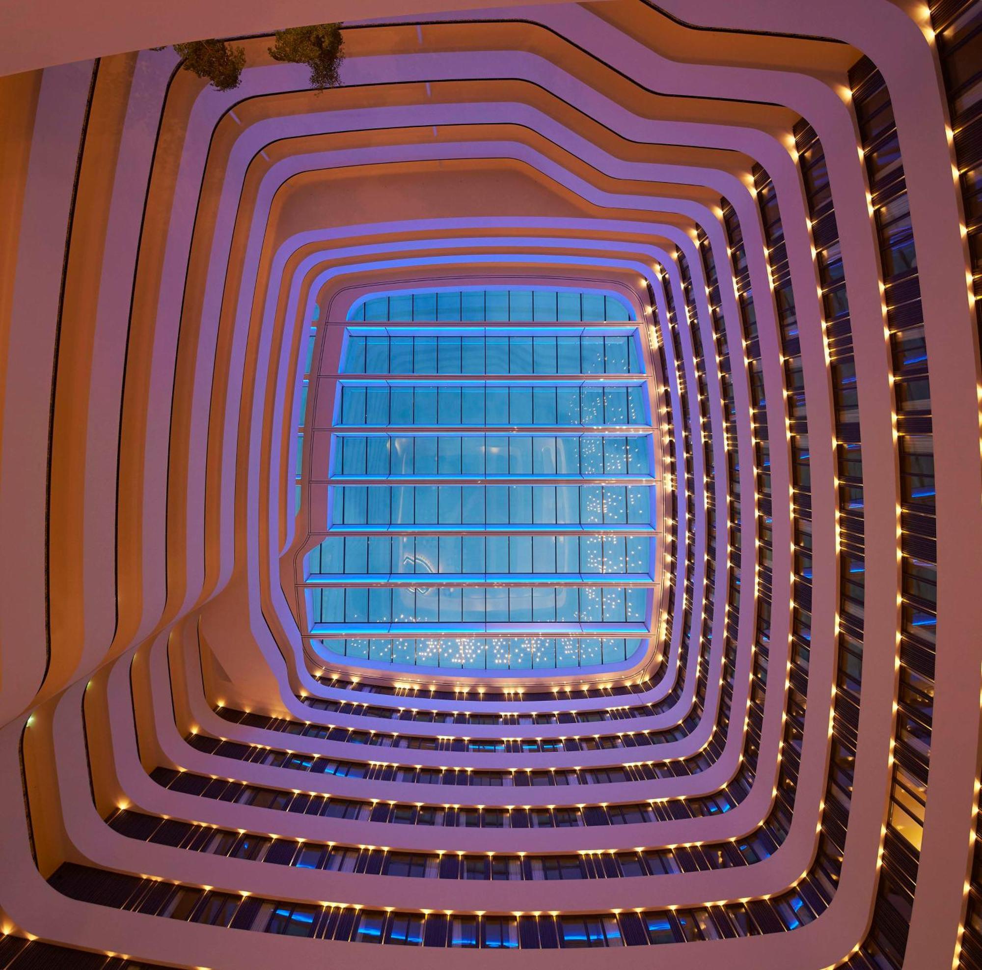 King Guest Room Atrium View