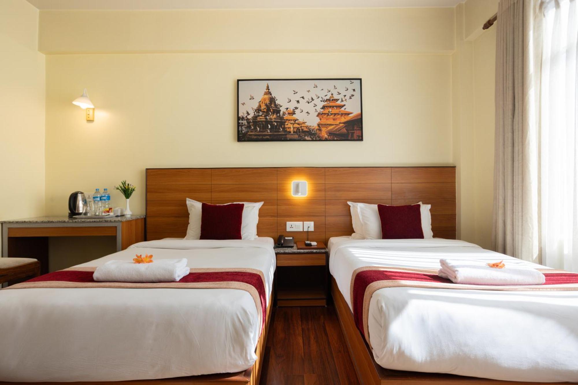 Deluxe Twin Room Complimentary Airport Pickup International Flights