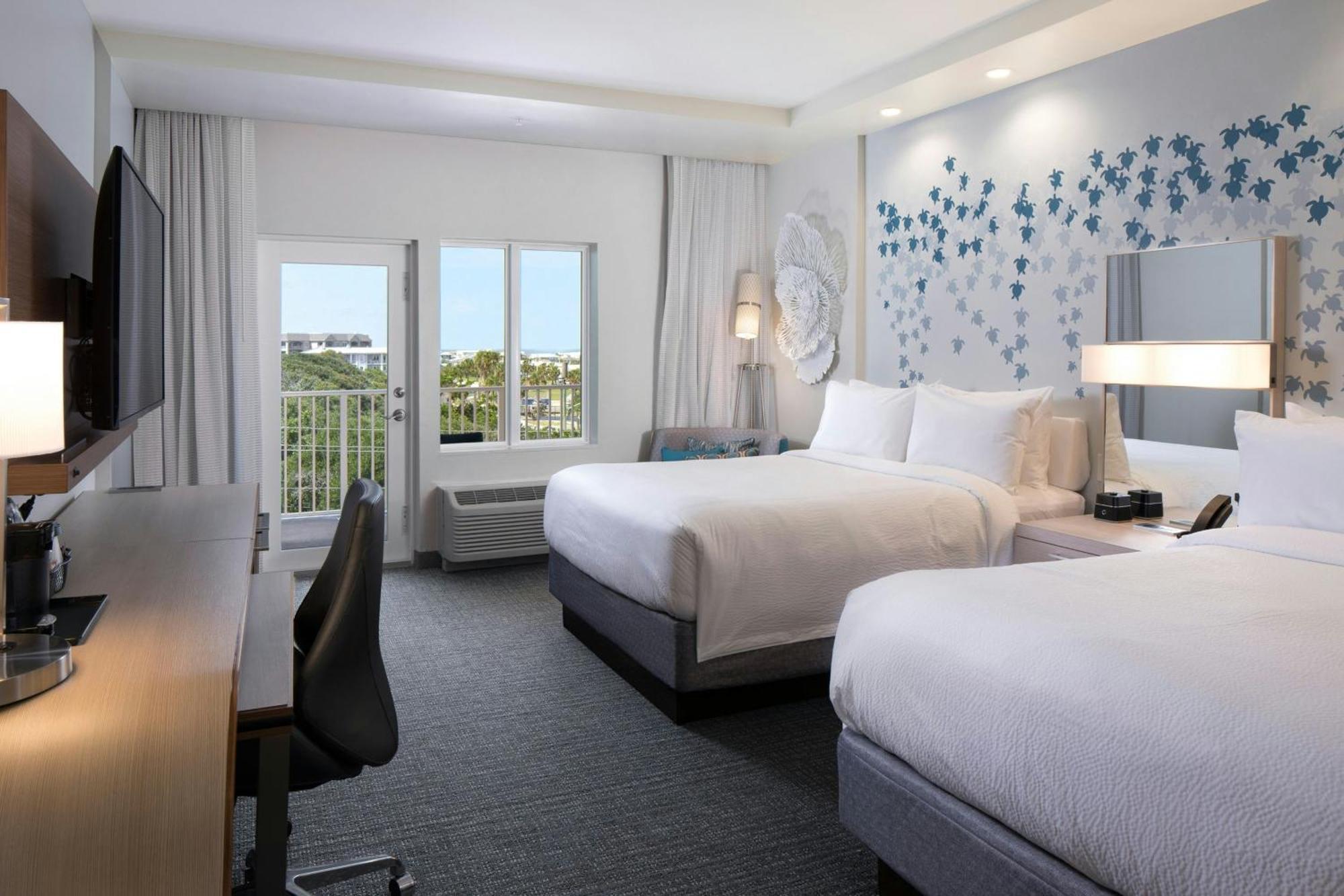 Queen Room Two Queen Beds Ocean View