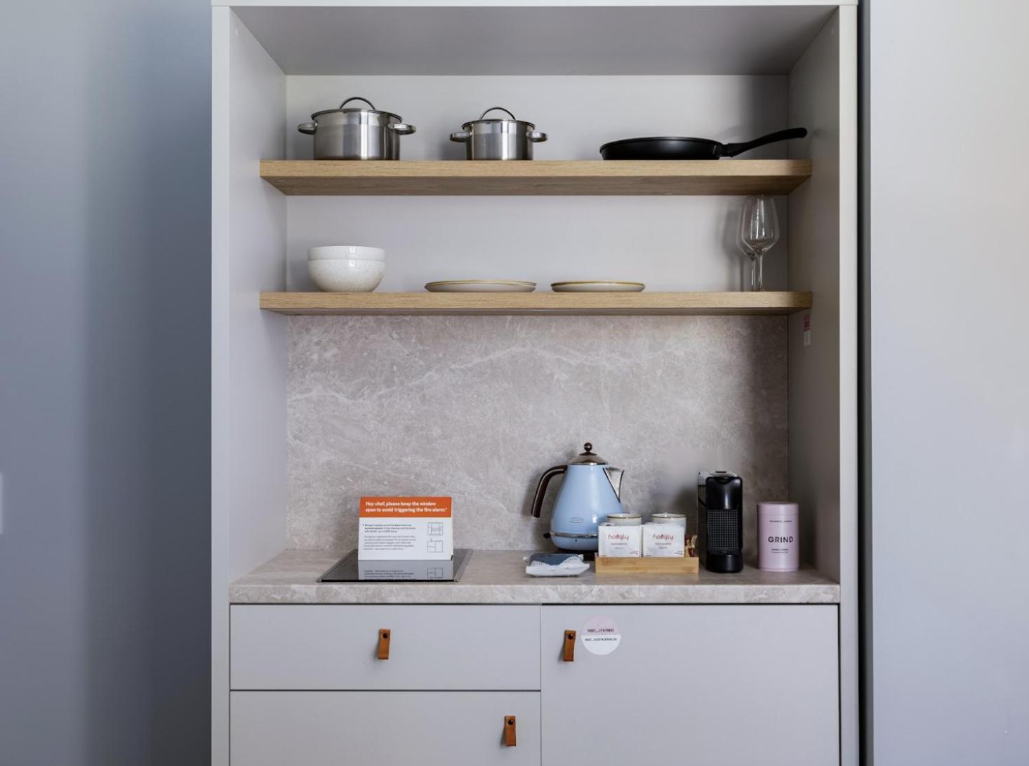 Large Studio Kitchenette