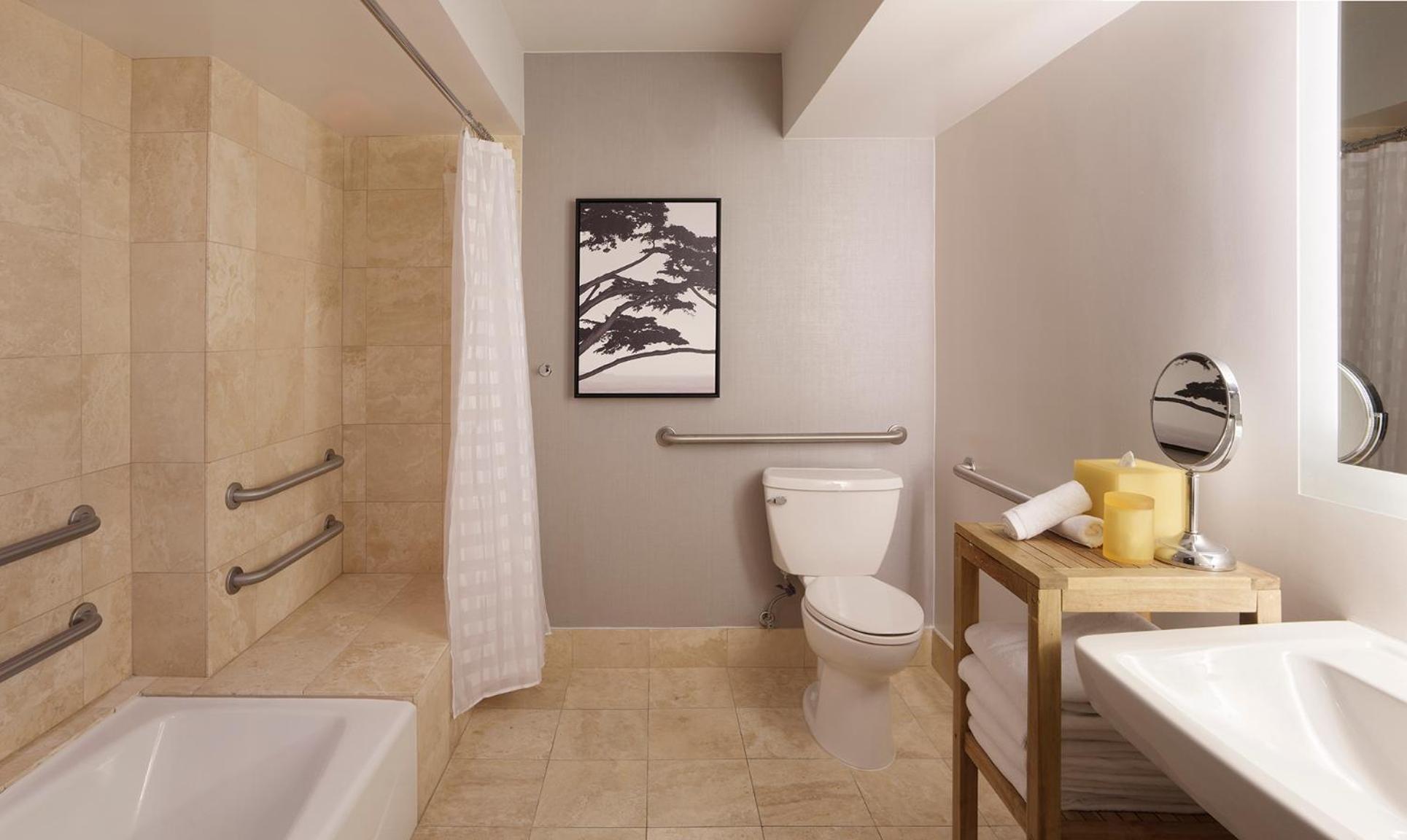 King Room Accessible Tub Disability Access