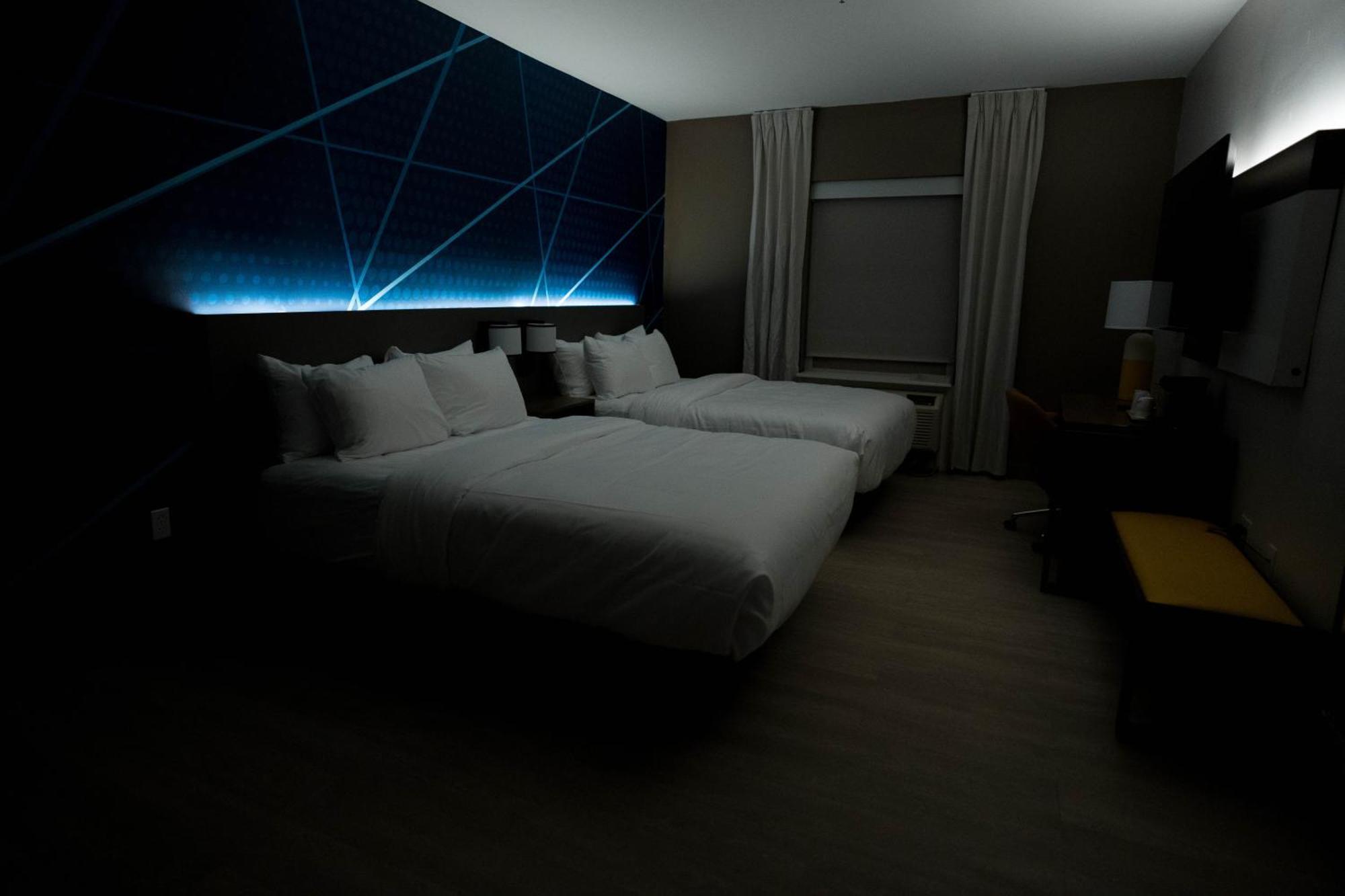 Suite Two Queen Beds Walk Shower Sofa Bed