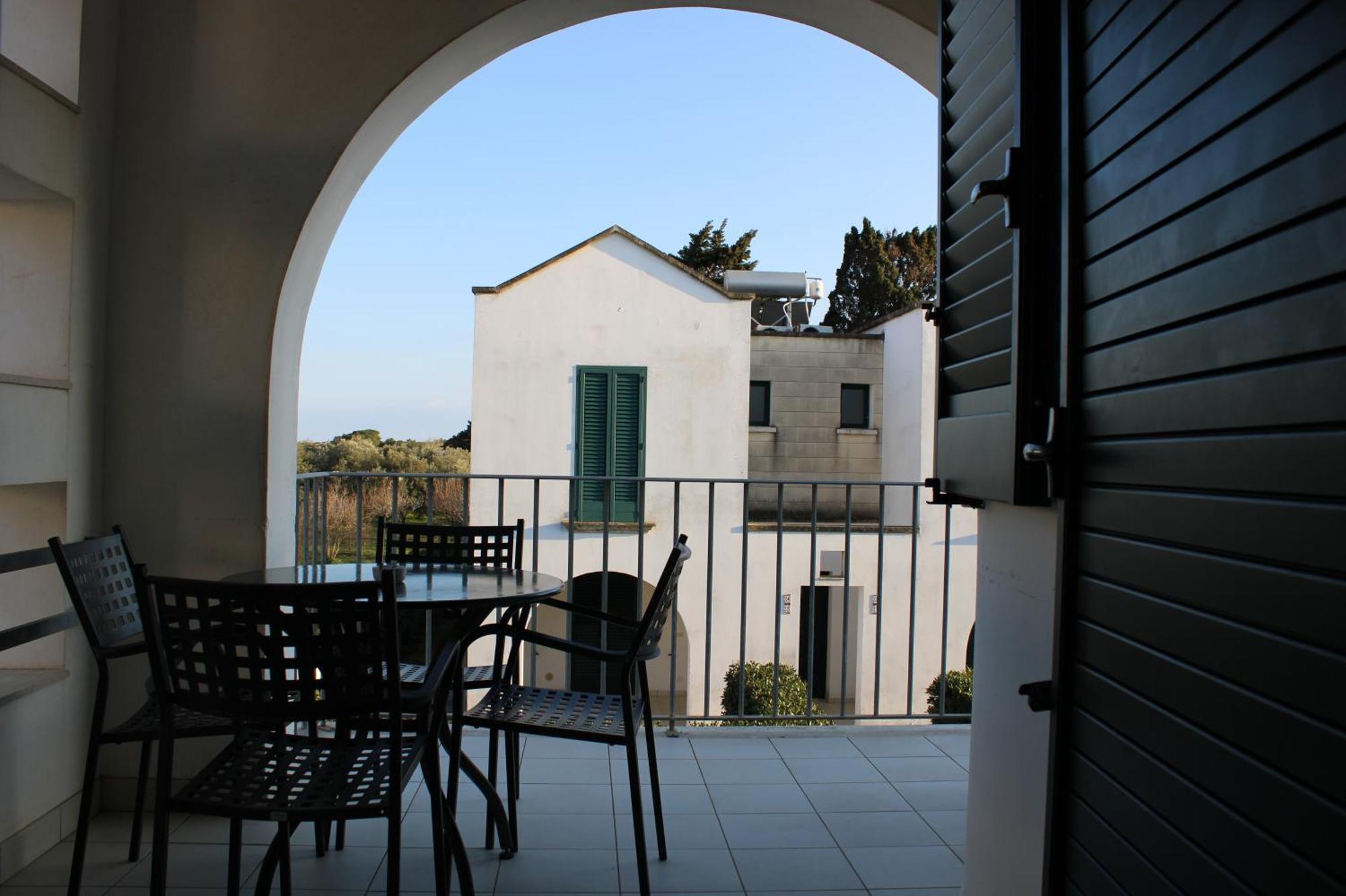 One-Bedroom Apartment Balcony