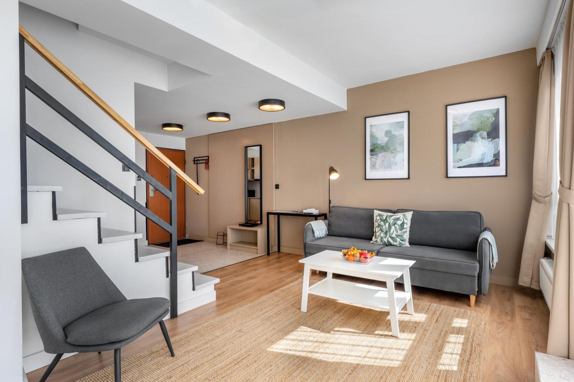 Deluxe Two-Bedroom Apartment terrace