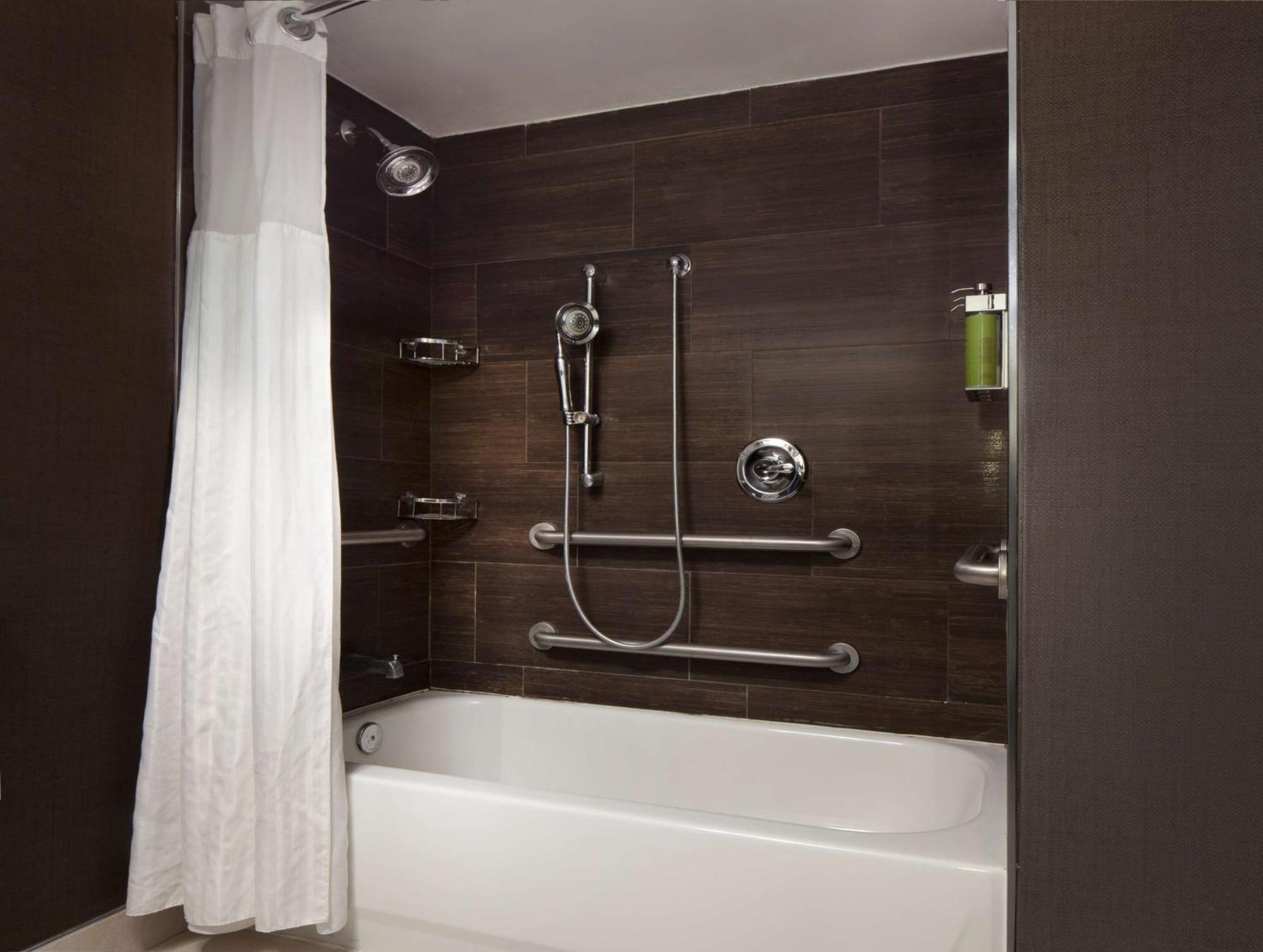 Room Two Double Beds Bath Tub Mobility Access Non-Smoking