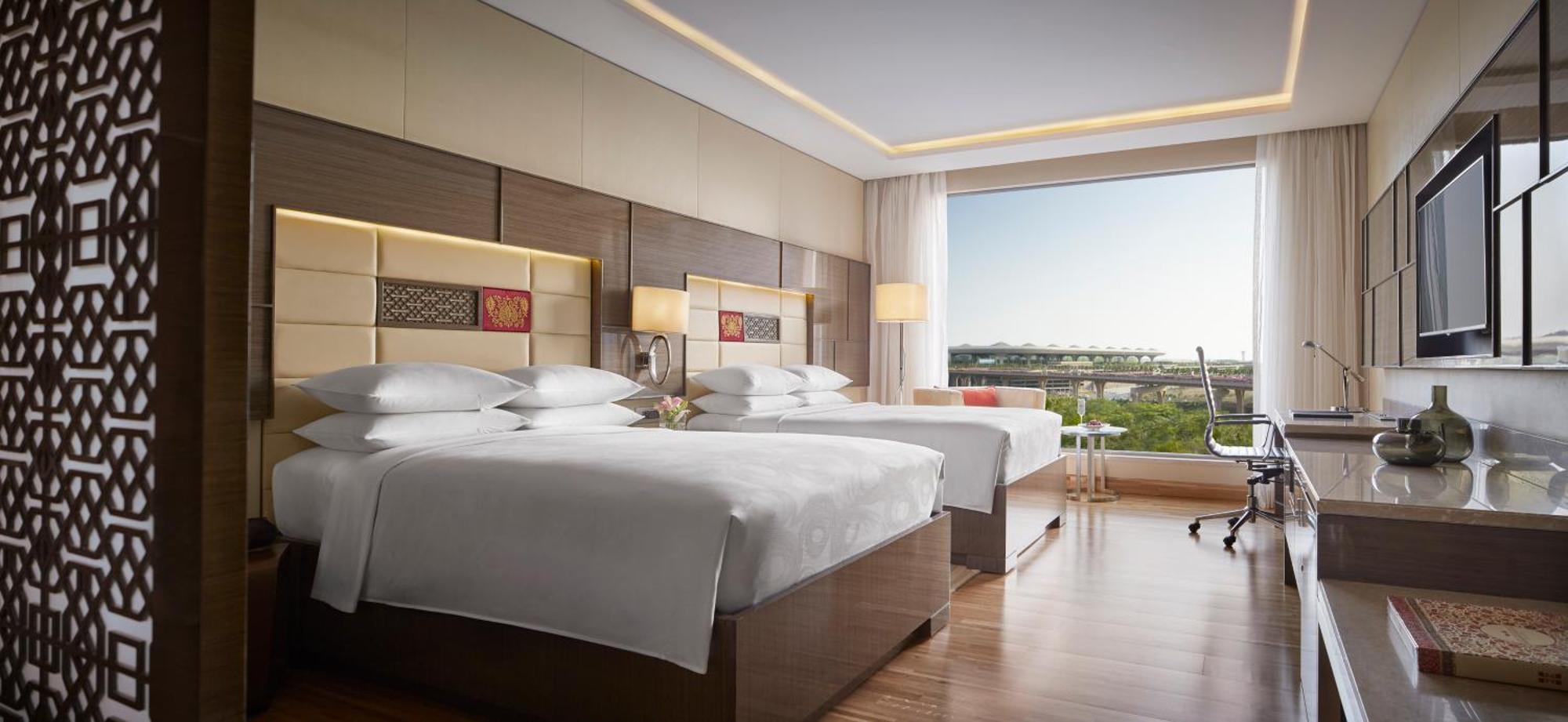 Guest Room Executive lounge access 2 Double City View complimentary one-way airport transfer BOM T1 & T2