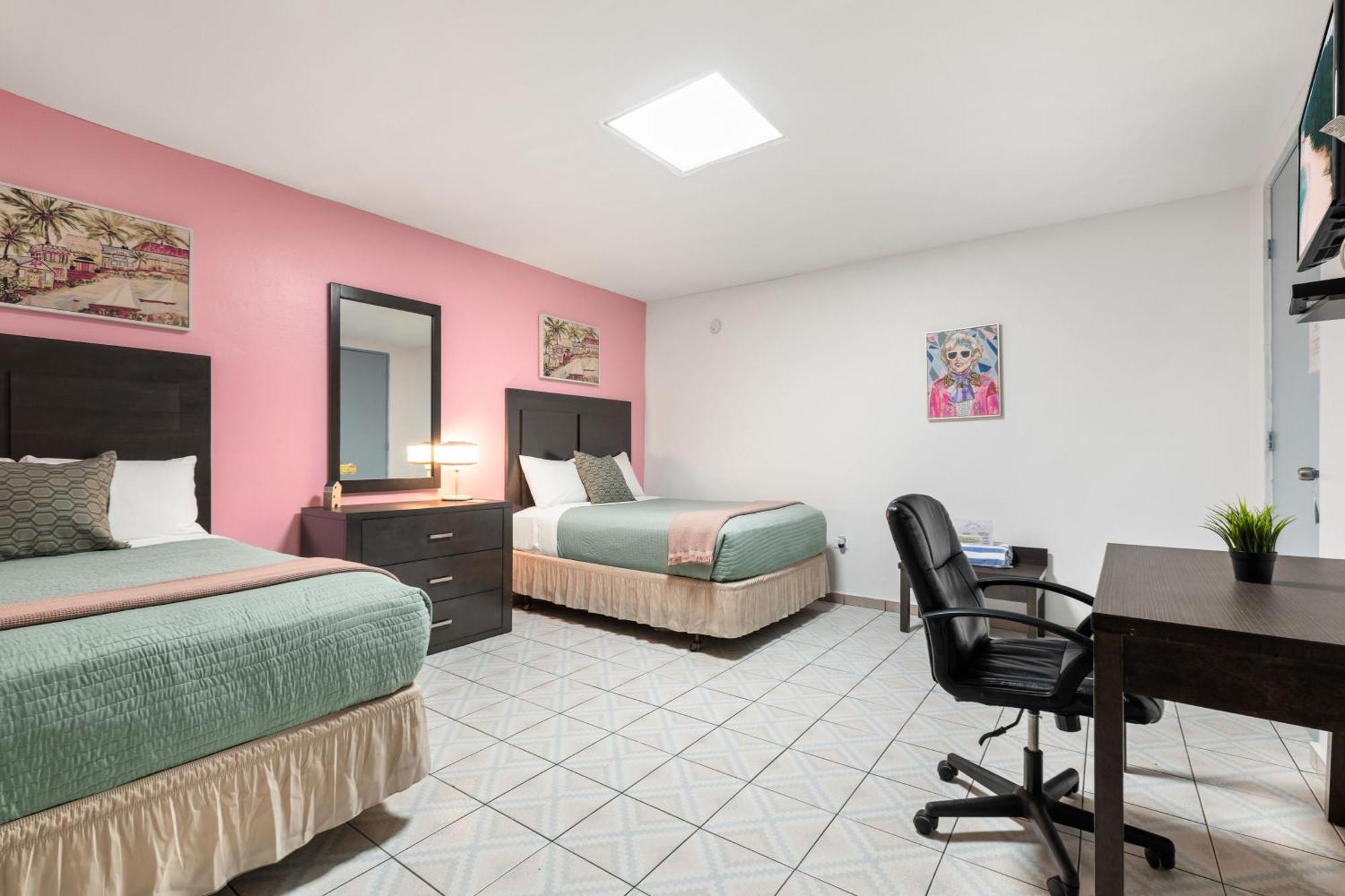 Guest Room Two Double Beds