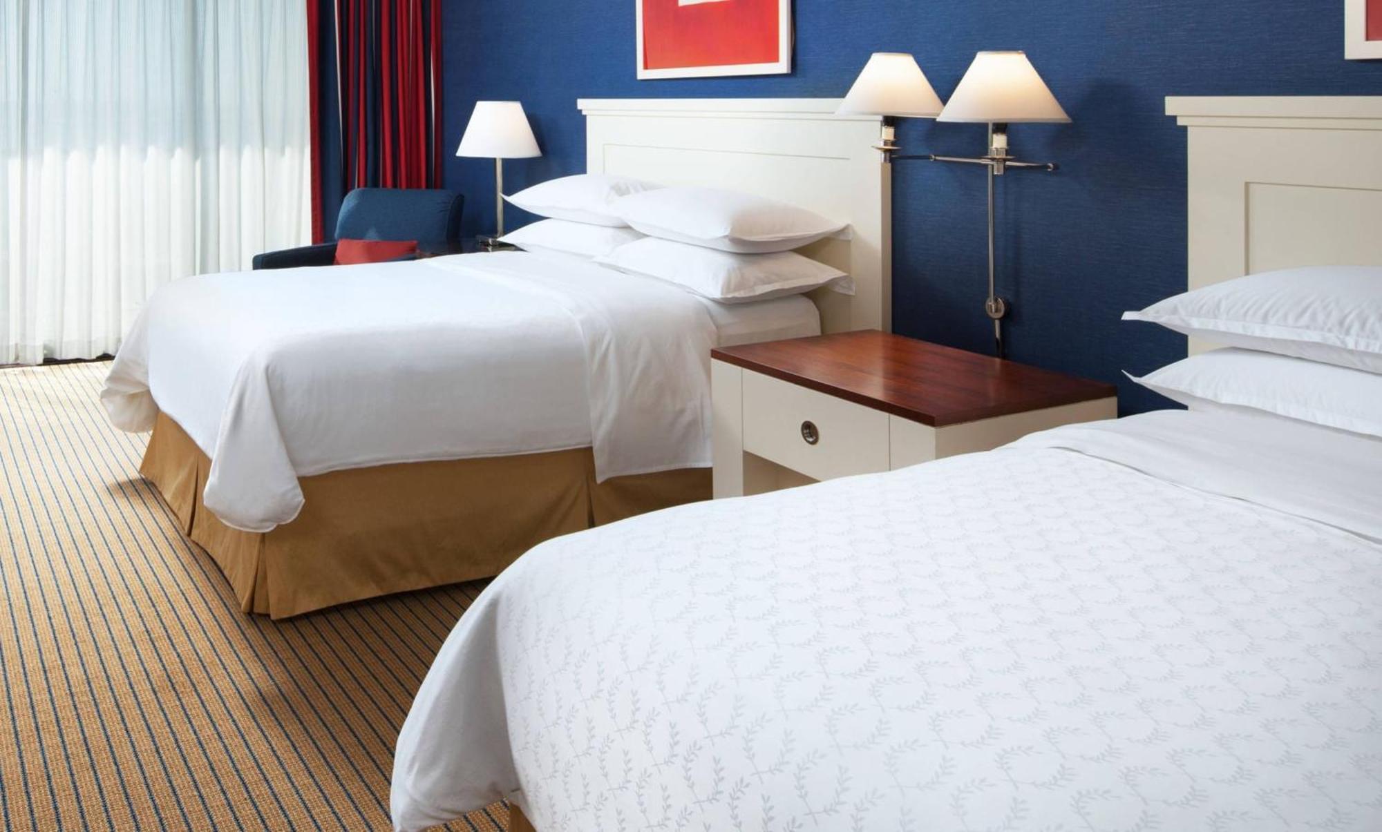 2 Double beds Bay Tower Traditional Guest Room